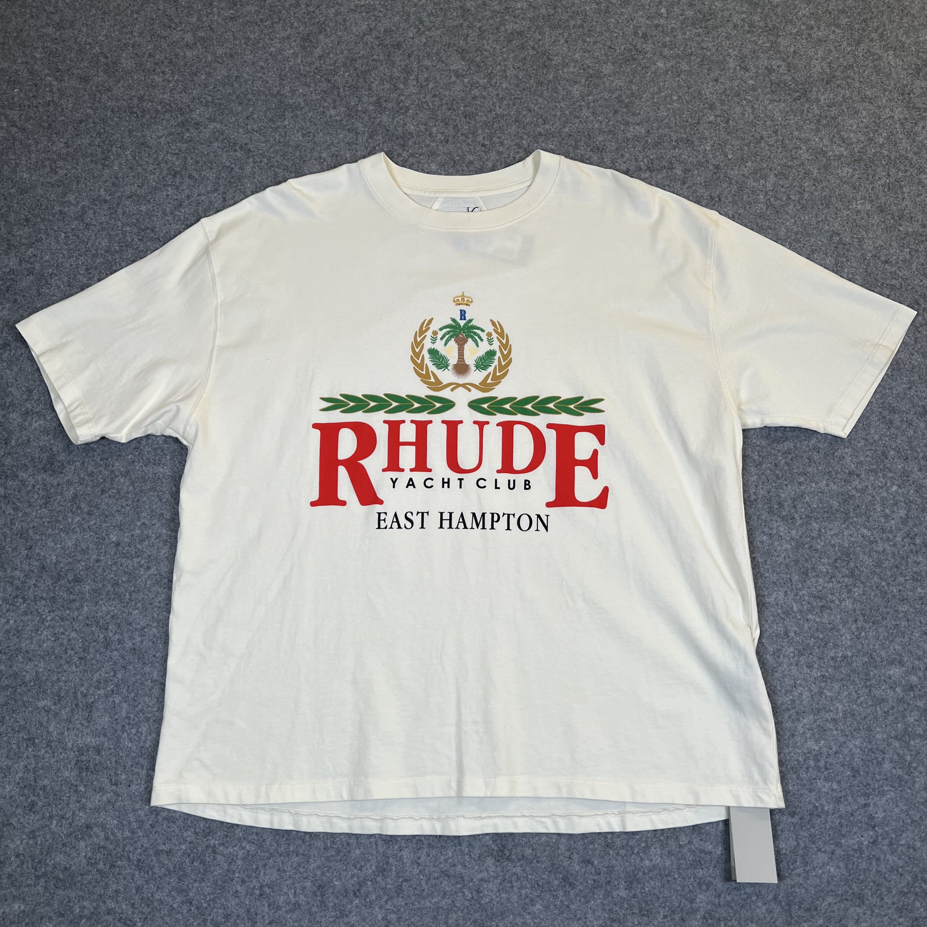 264483 Rhude Yacht Club Tee 'Vintage White'