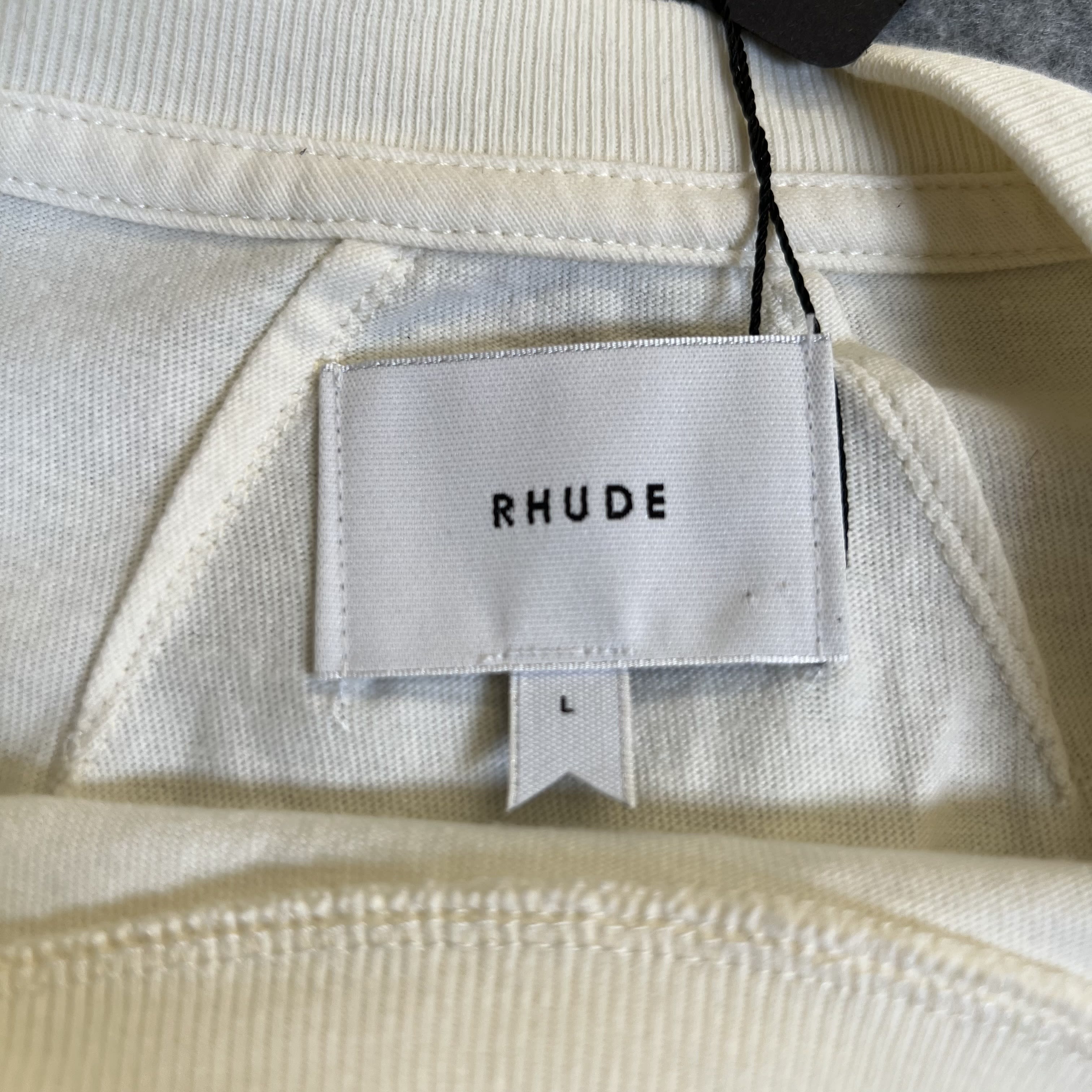 264483 Rhude Yacht Club Tee 'Vintage White'