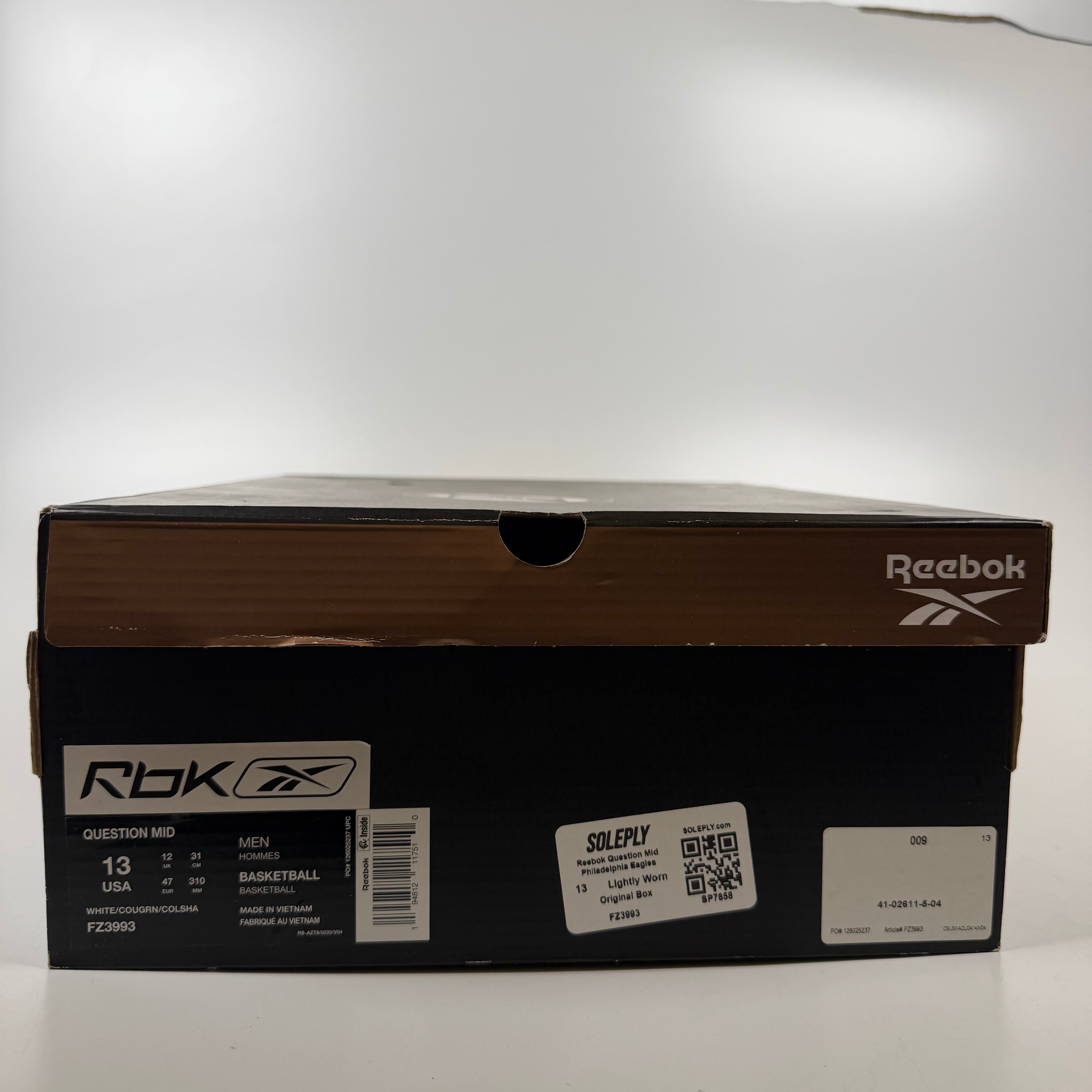 SP7858 Reebok Question Mid Philadelphia Eagles