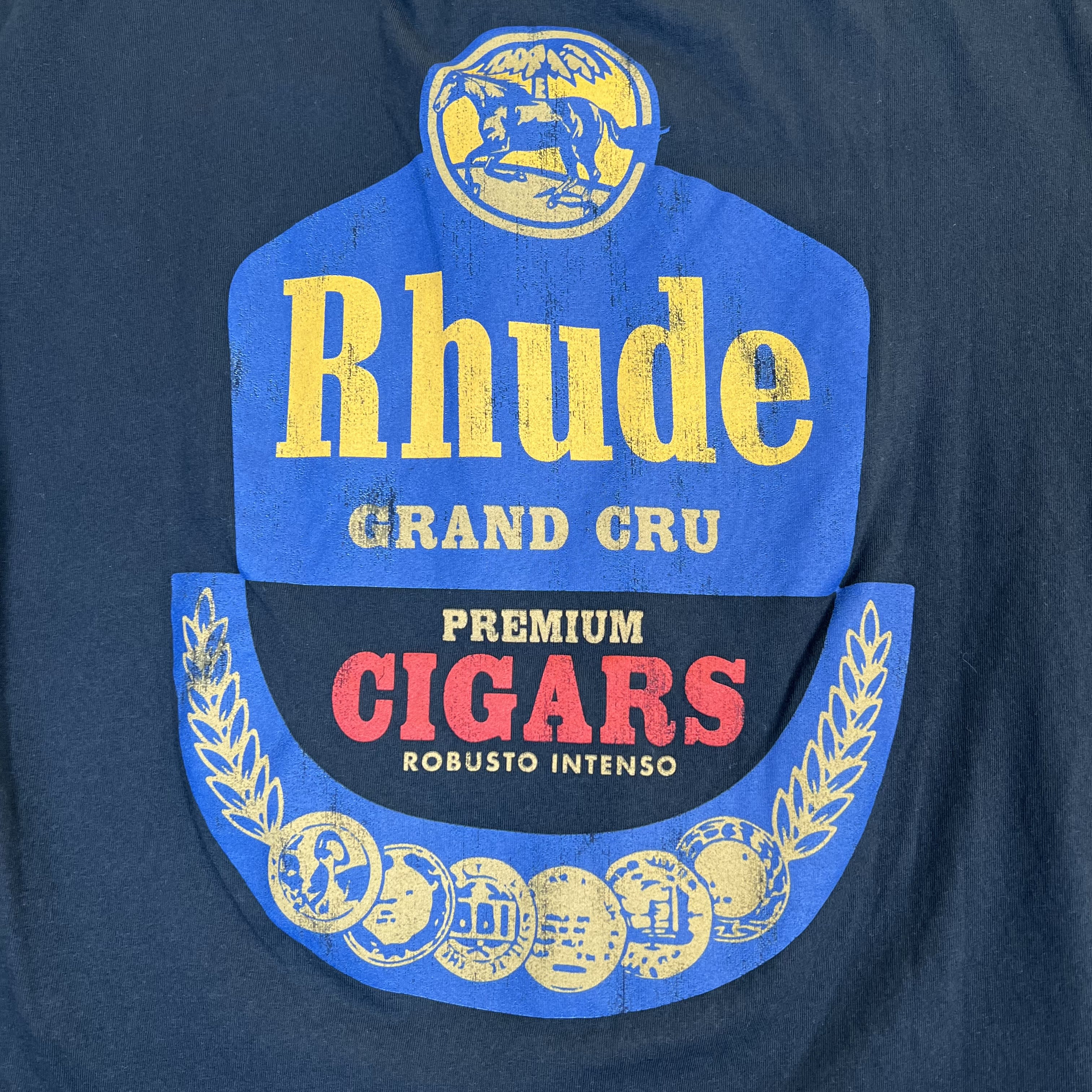 356243 Rhude Grand Cru T-shirt 'Vintage Black'