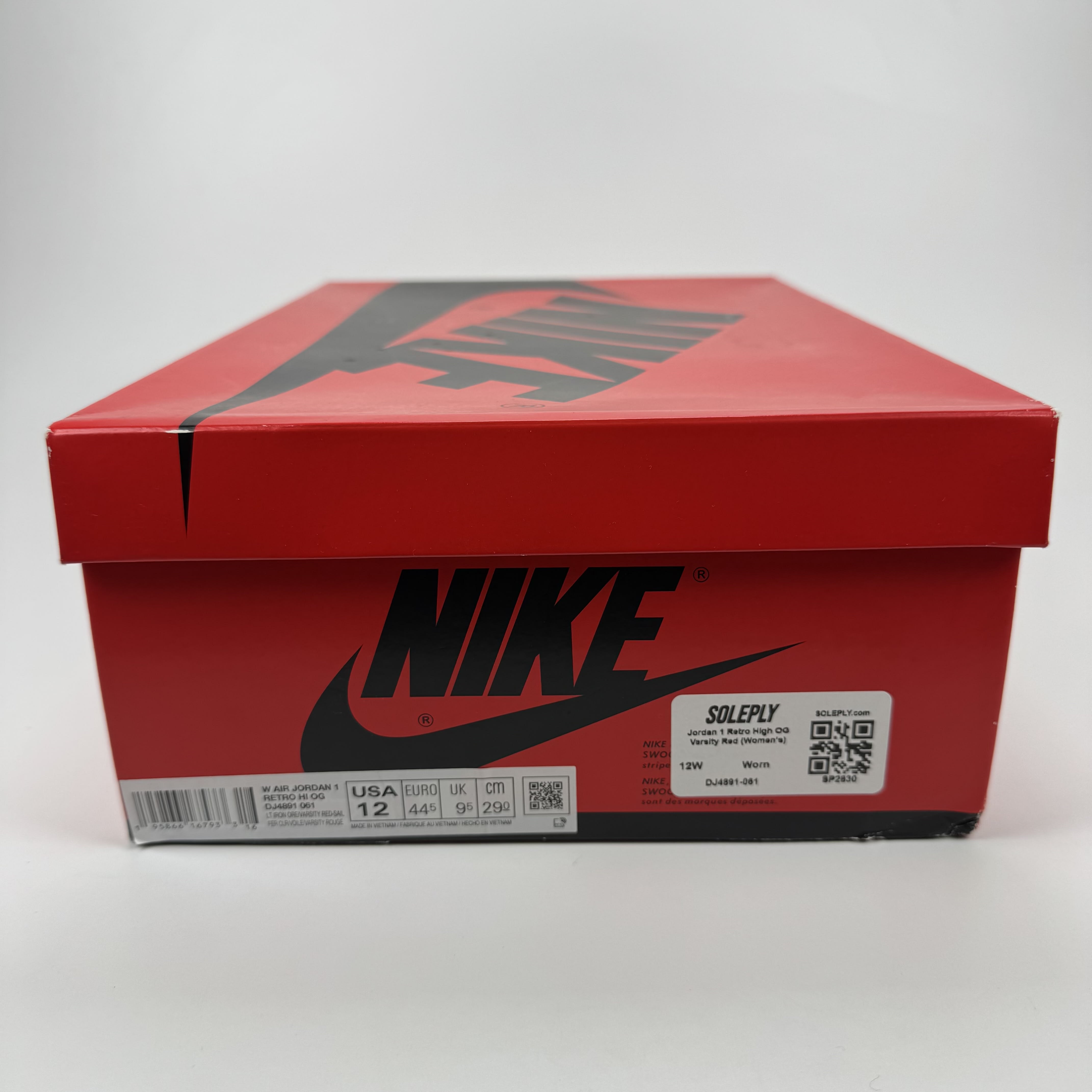 SP2830 Jordan 1 Retro High OG Varsity Red (Women's)