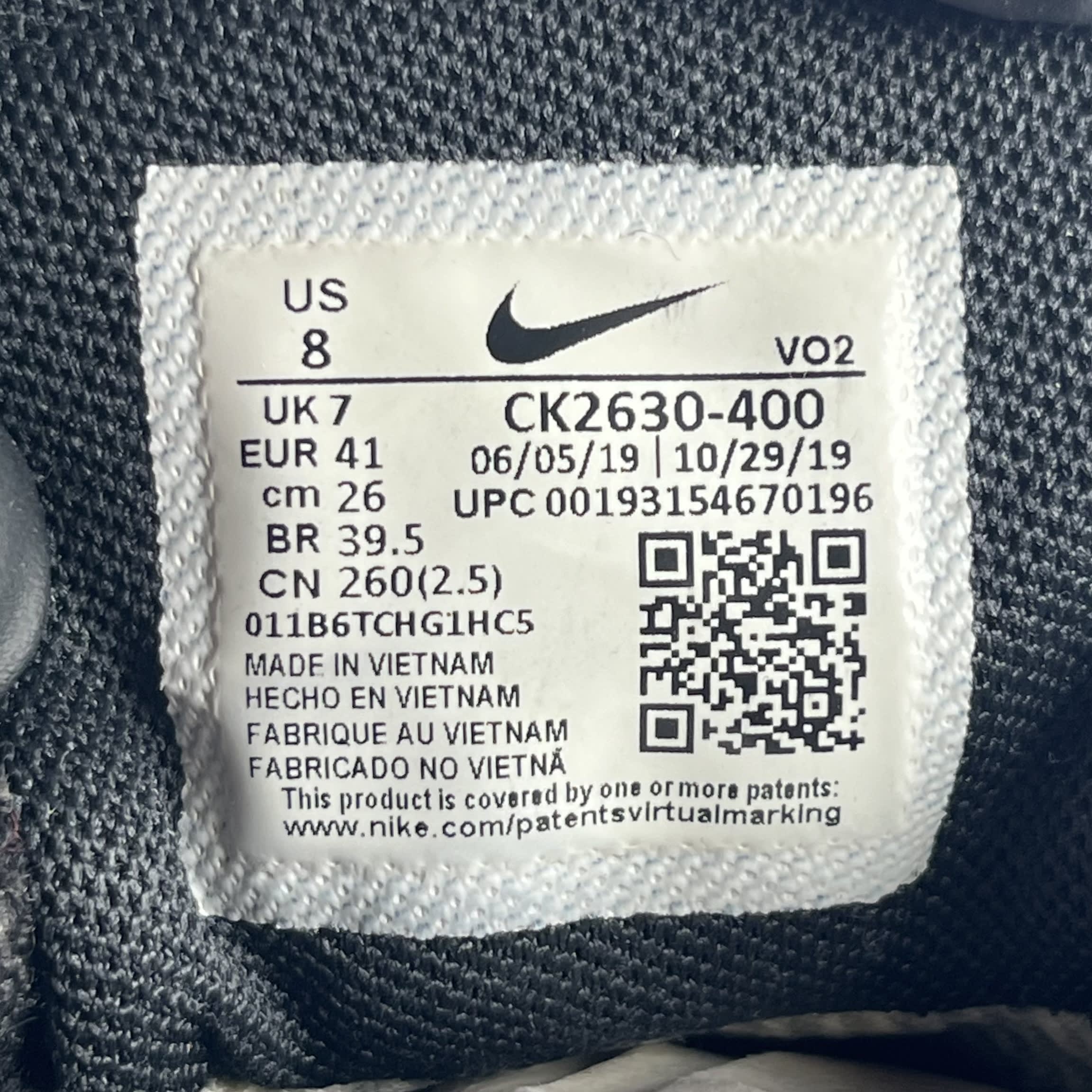 800436 Nike Air Force 1 Low Gore-Tex Obsidian