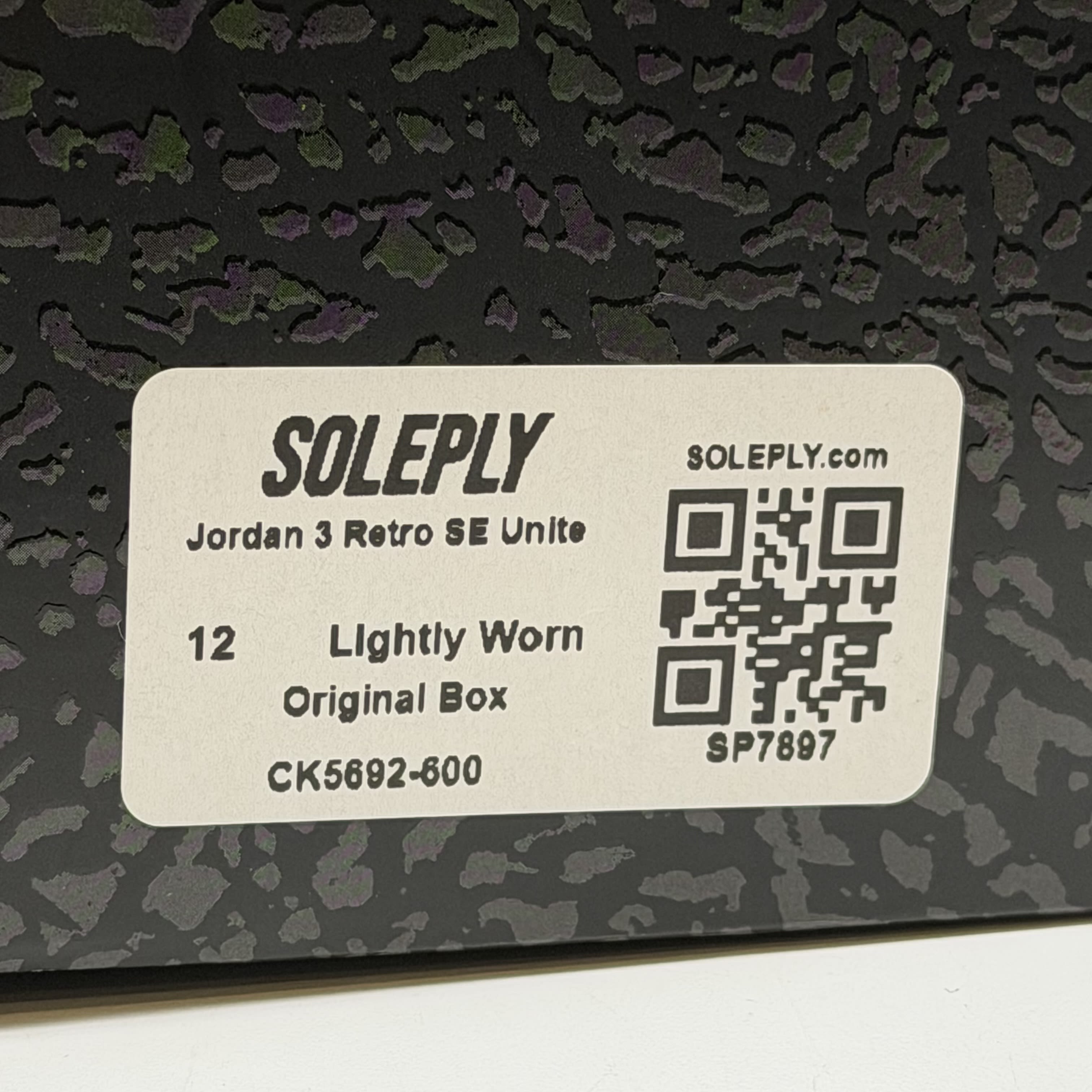 SP7897 Jordan 3 Retro SE Unite
