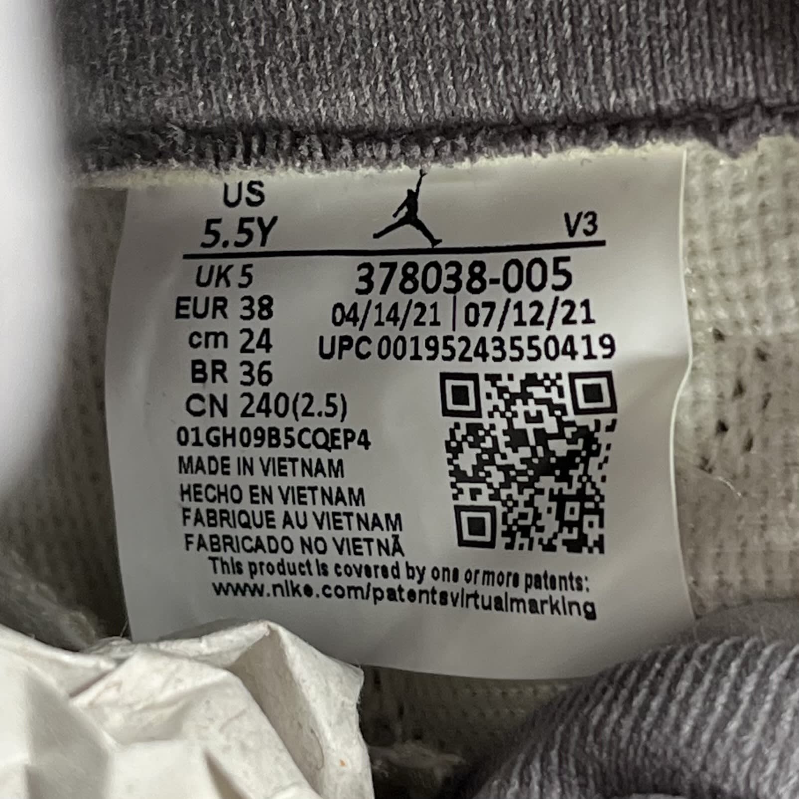 SP287 Air Jordan 11 Retro Cool Grey (2021) (GS)