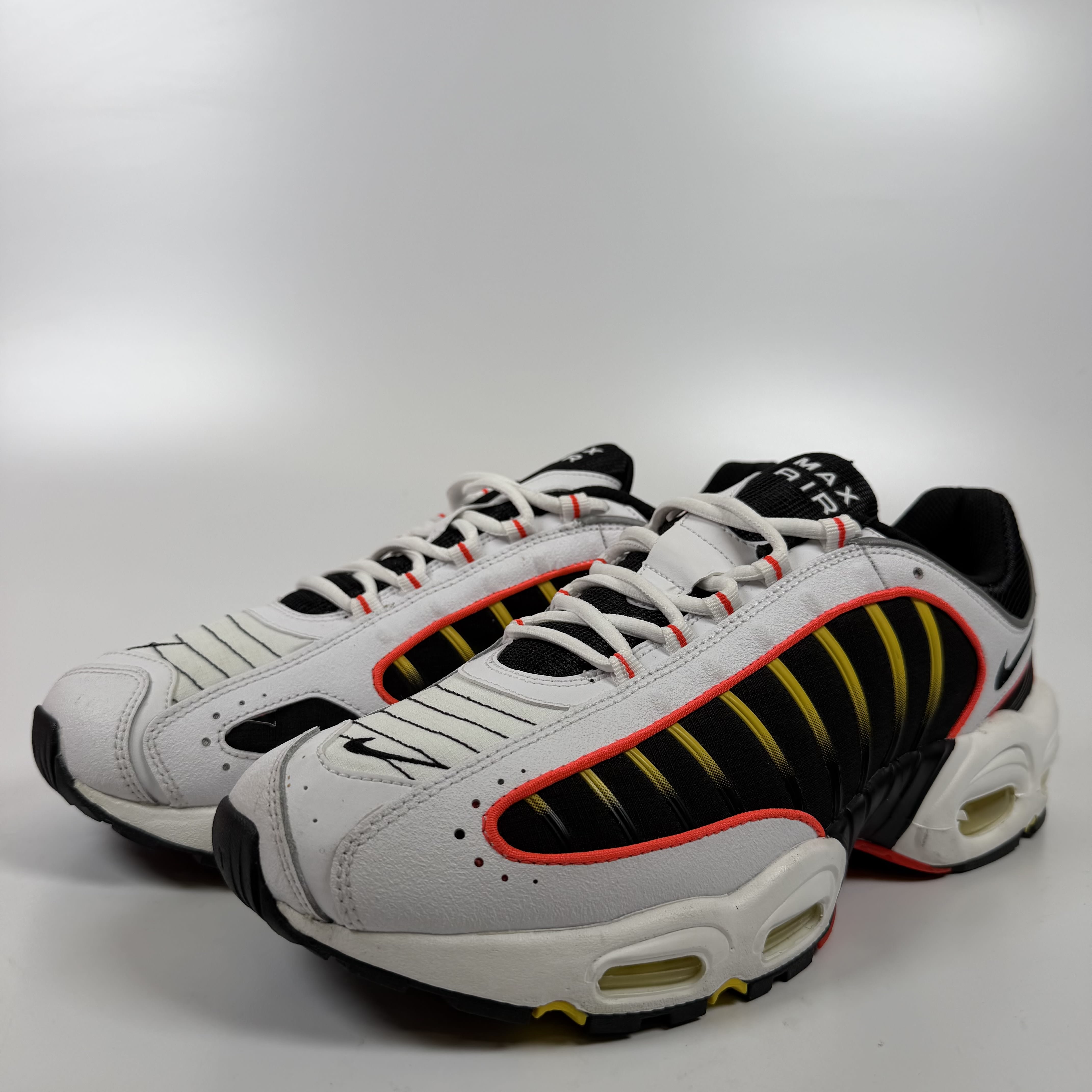 SP7821 Nike Air Max Tailwind 4 White Black Crimson Yellow