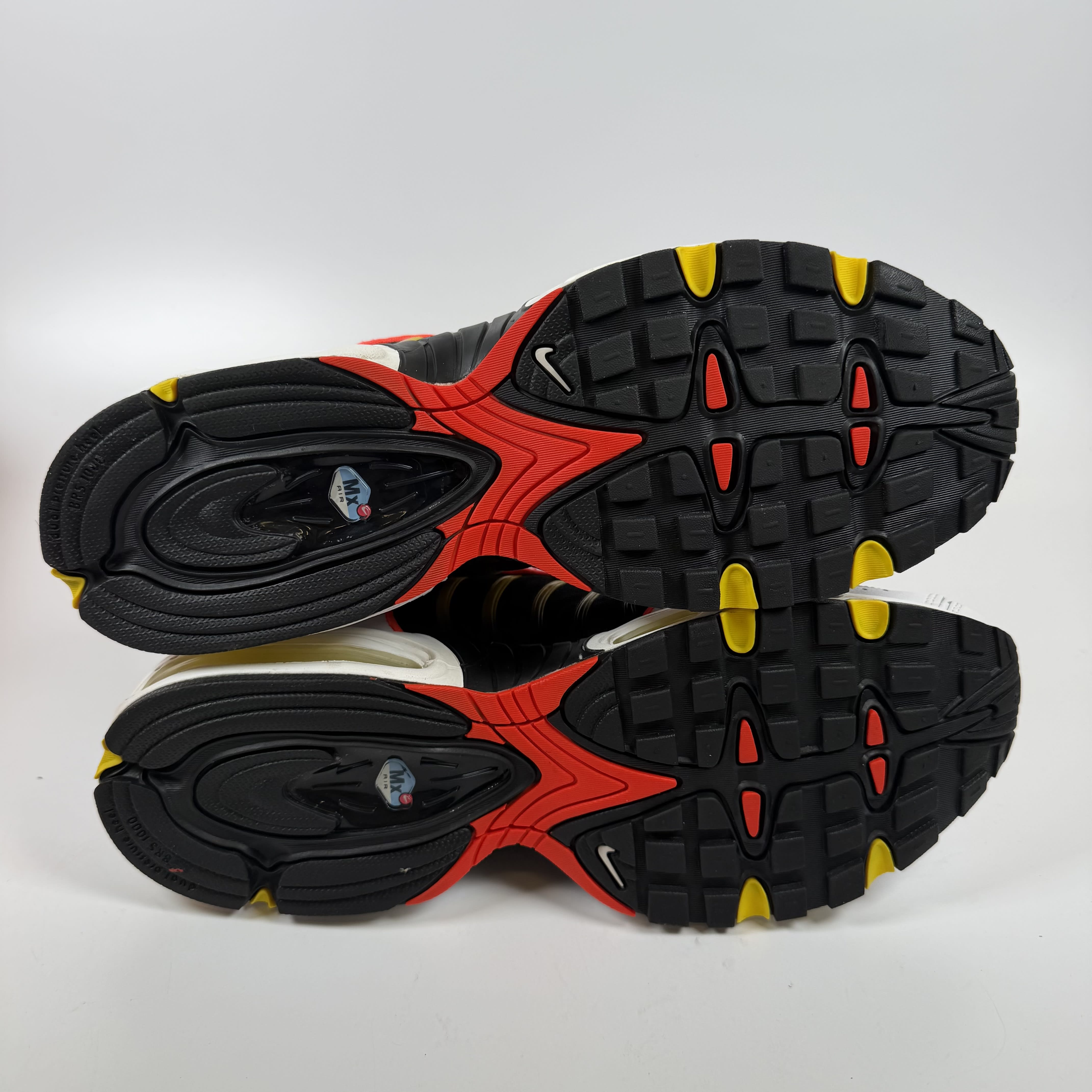 SP7821 Nike Air Max Tailwind 4 White Black Crimson Yellow