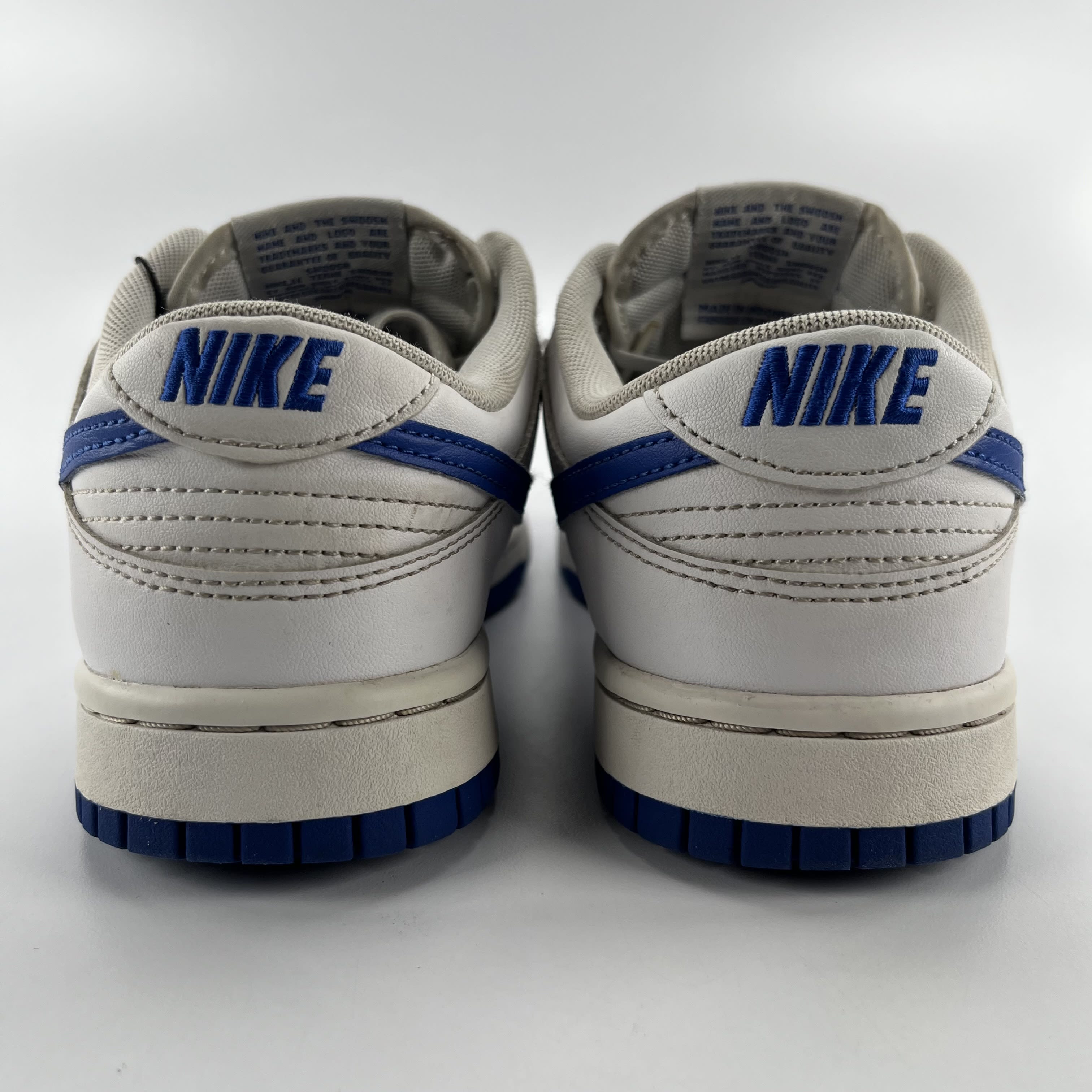 799956 Nike Dunk Low White Hyper Royal