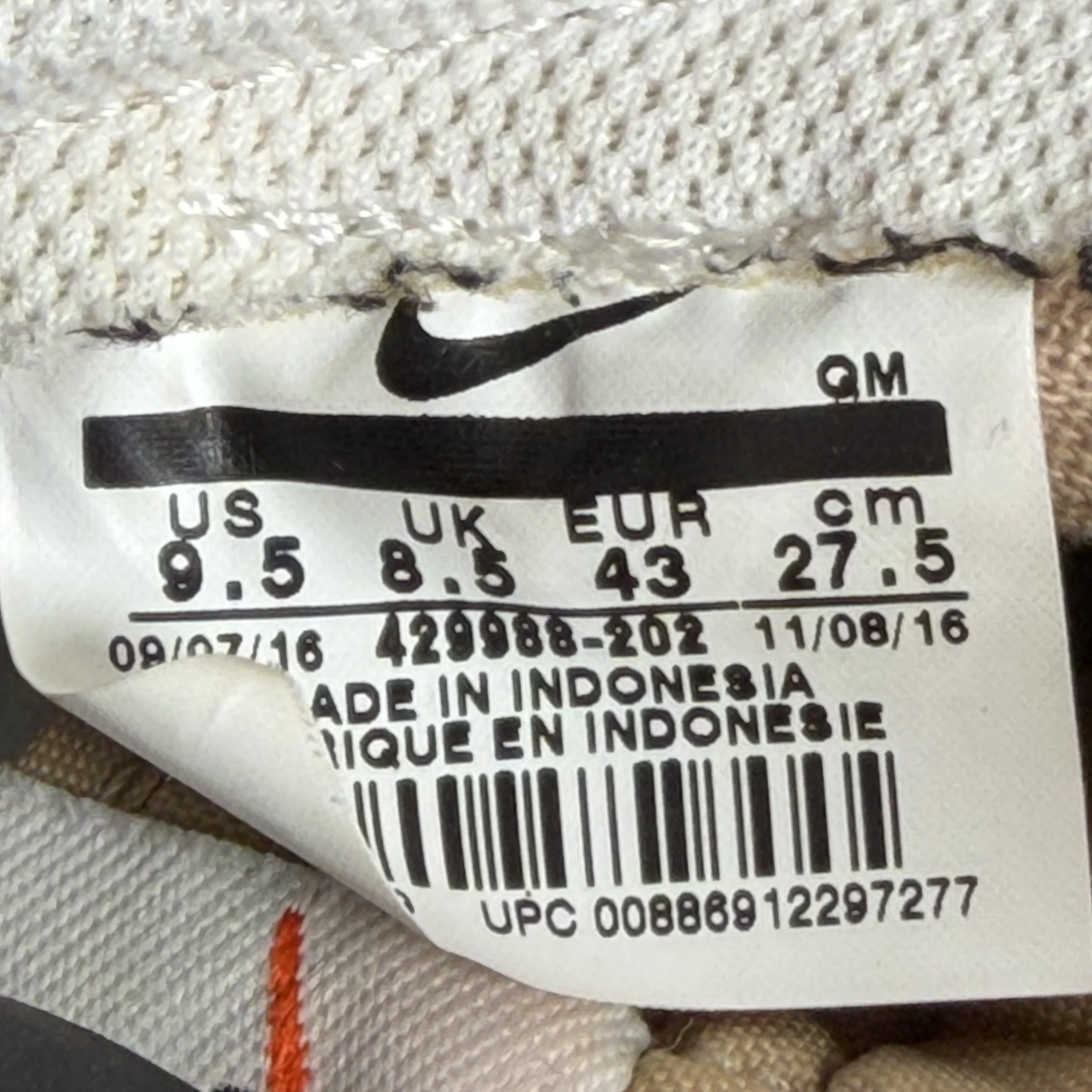 SP4376 Nike Blazer Mid Premium Linen/Summit White