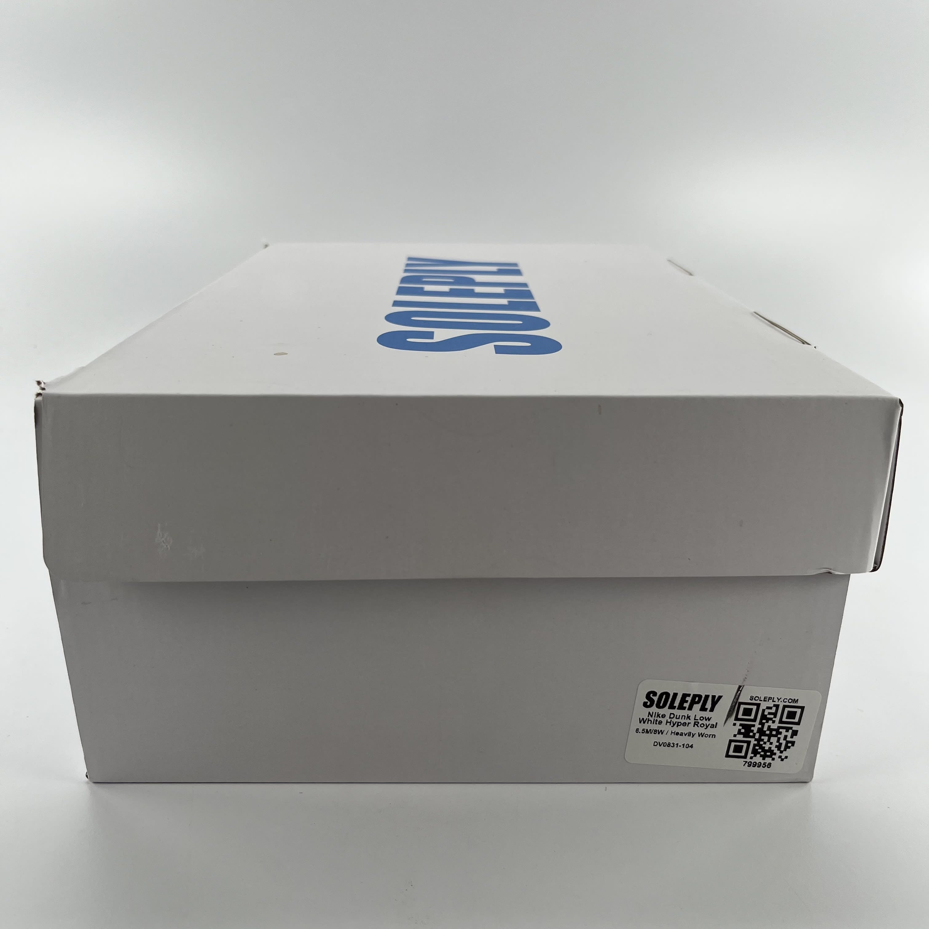 799956 Nike Dunk Low White Hyper Royal