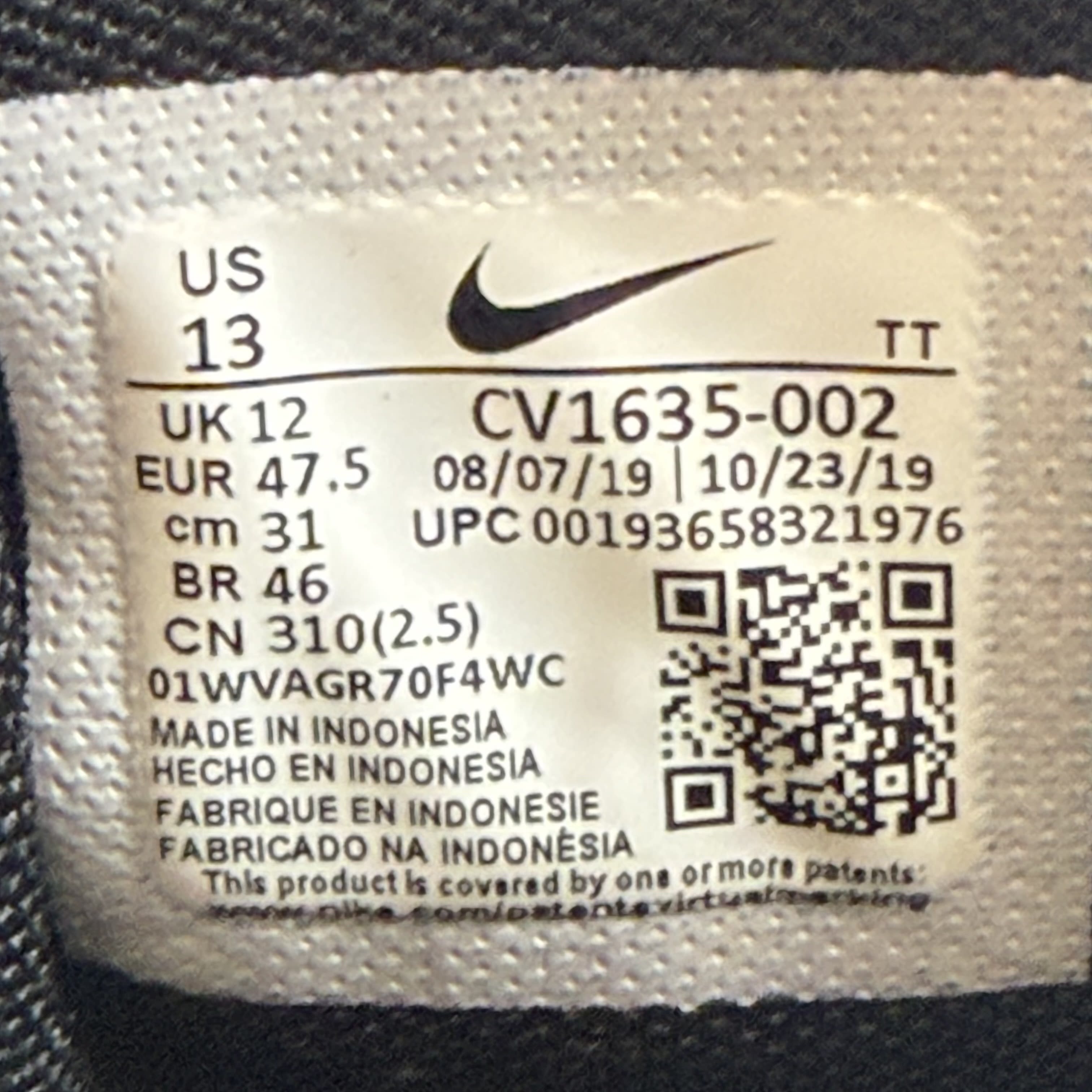 SP7992 Nike Air Max 95 Retro Logo Black Grey Volt