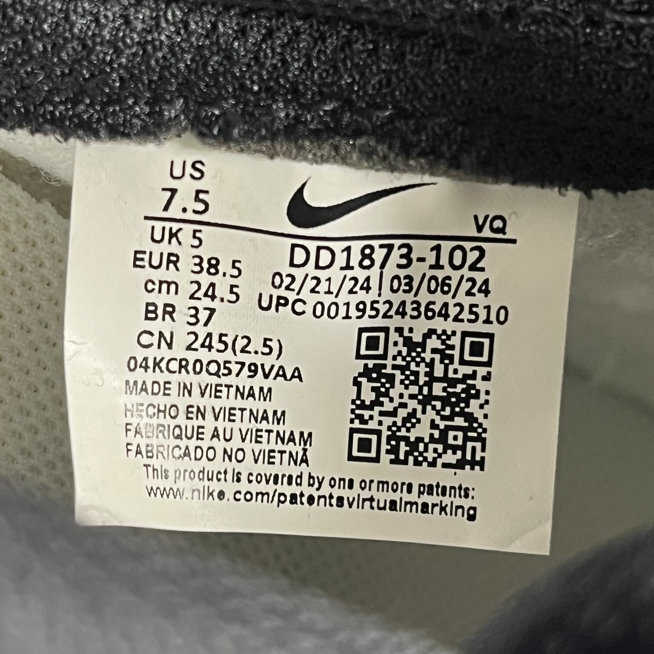 437181 Wmns Dunk Low Next Nature 'Panda'