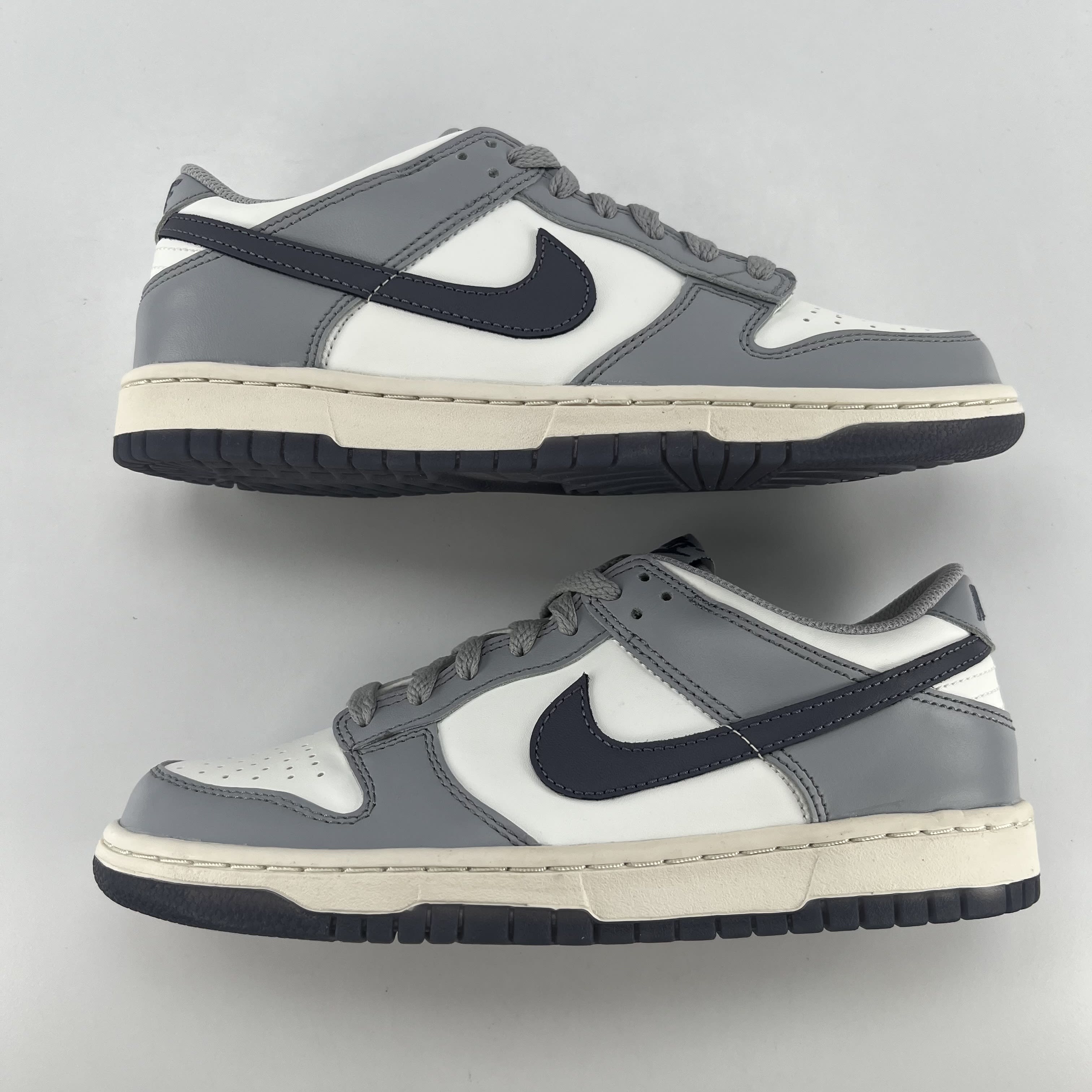 268068 Nike Dunk Low Platinum Tint Light Carbon (GS)