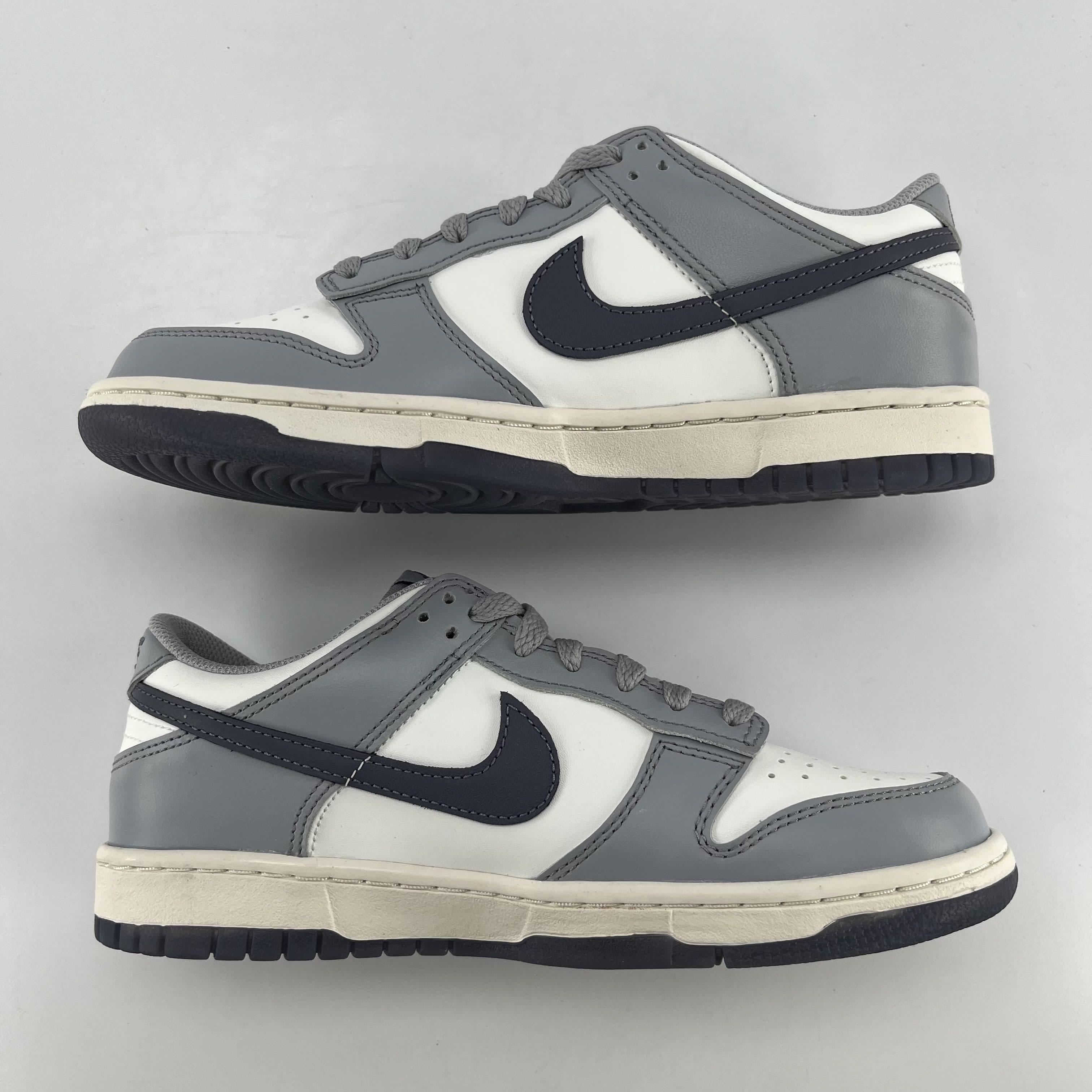 268068 Nike Dunk Low Platinum Tint Light Carbon (GS)