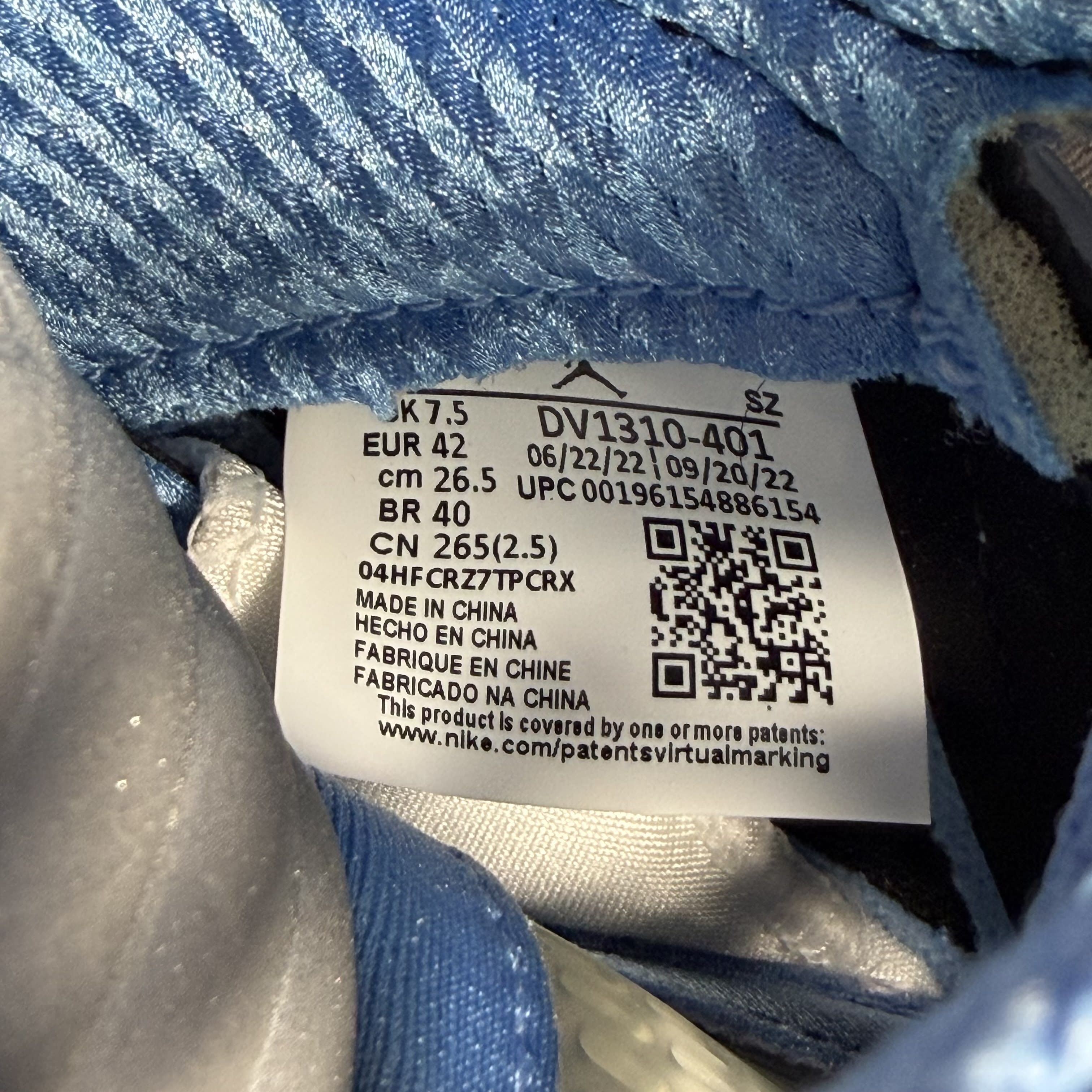 457611 Air Jordan 5 Retro SE "UNC"
