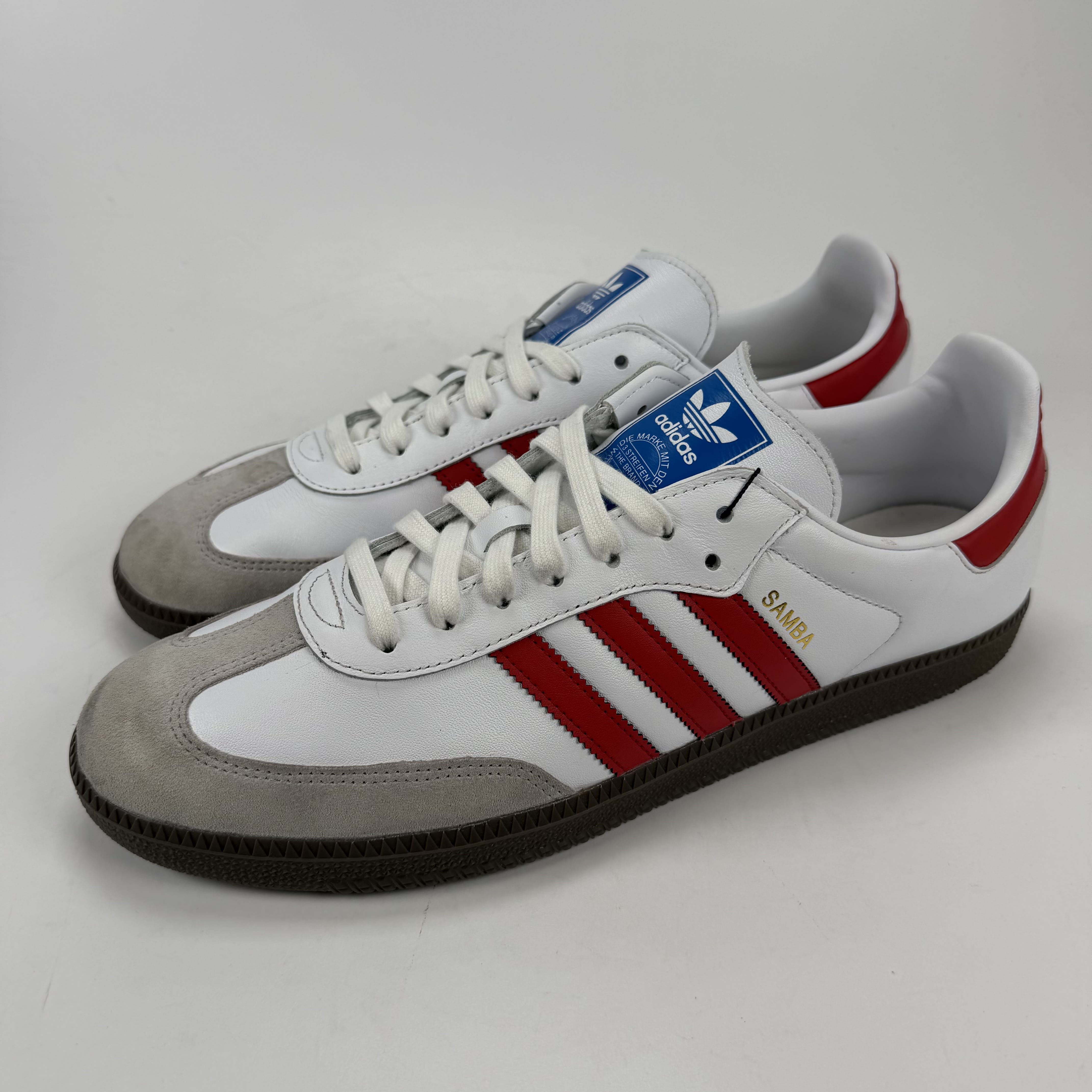 SP5589 adidas Samba OG White Better Scarlet