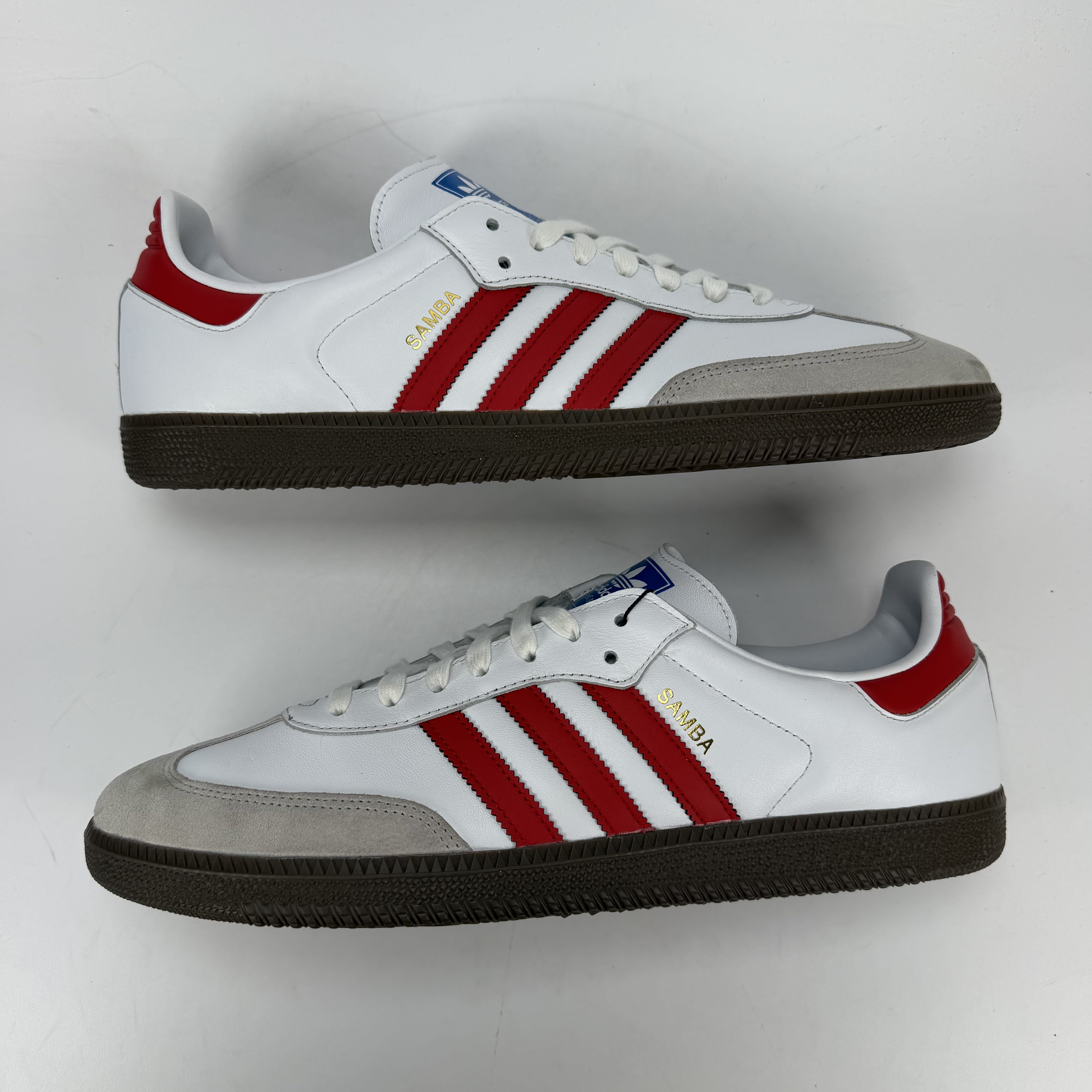 SP5589 adidas Samba OG White Better Scarlet