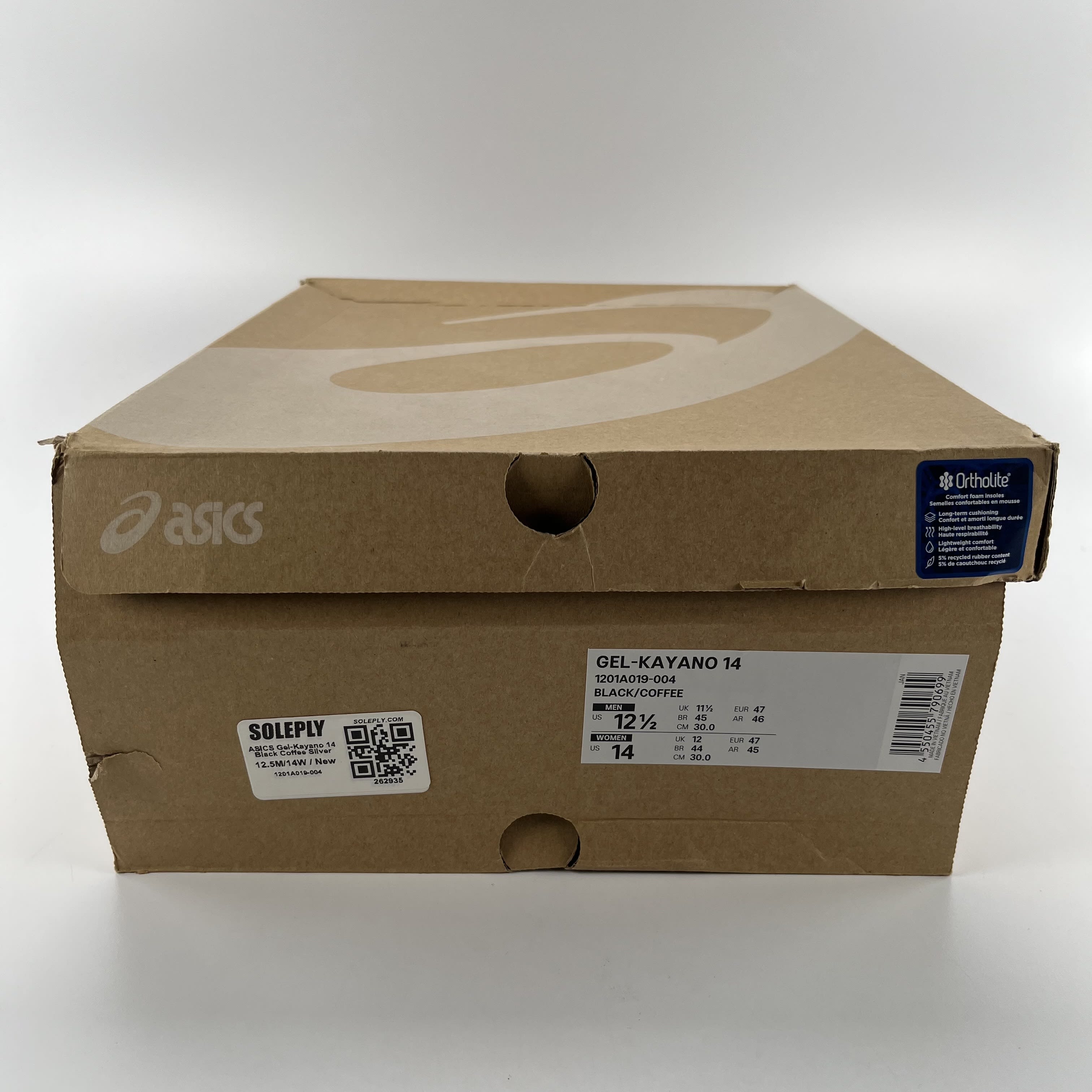 262935 ASICS Gel-Kayano 14 Black Coffee Silver