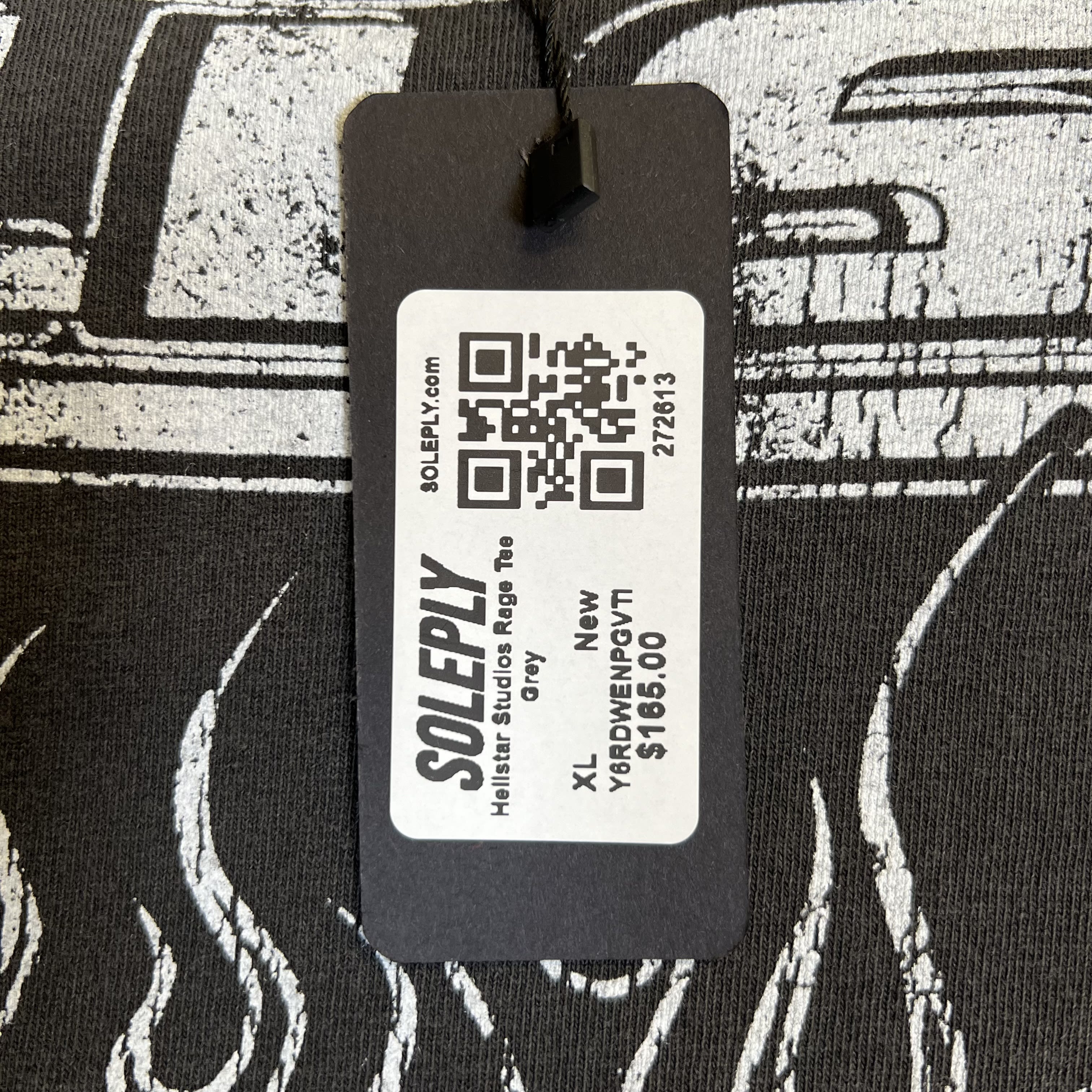 272613 Hellstar Studios Rage Tee Grey