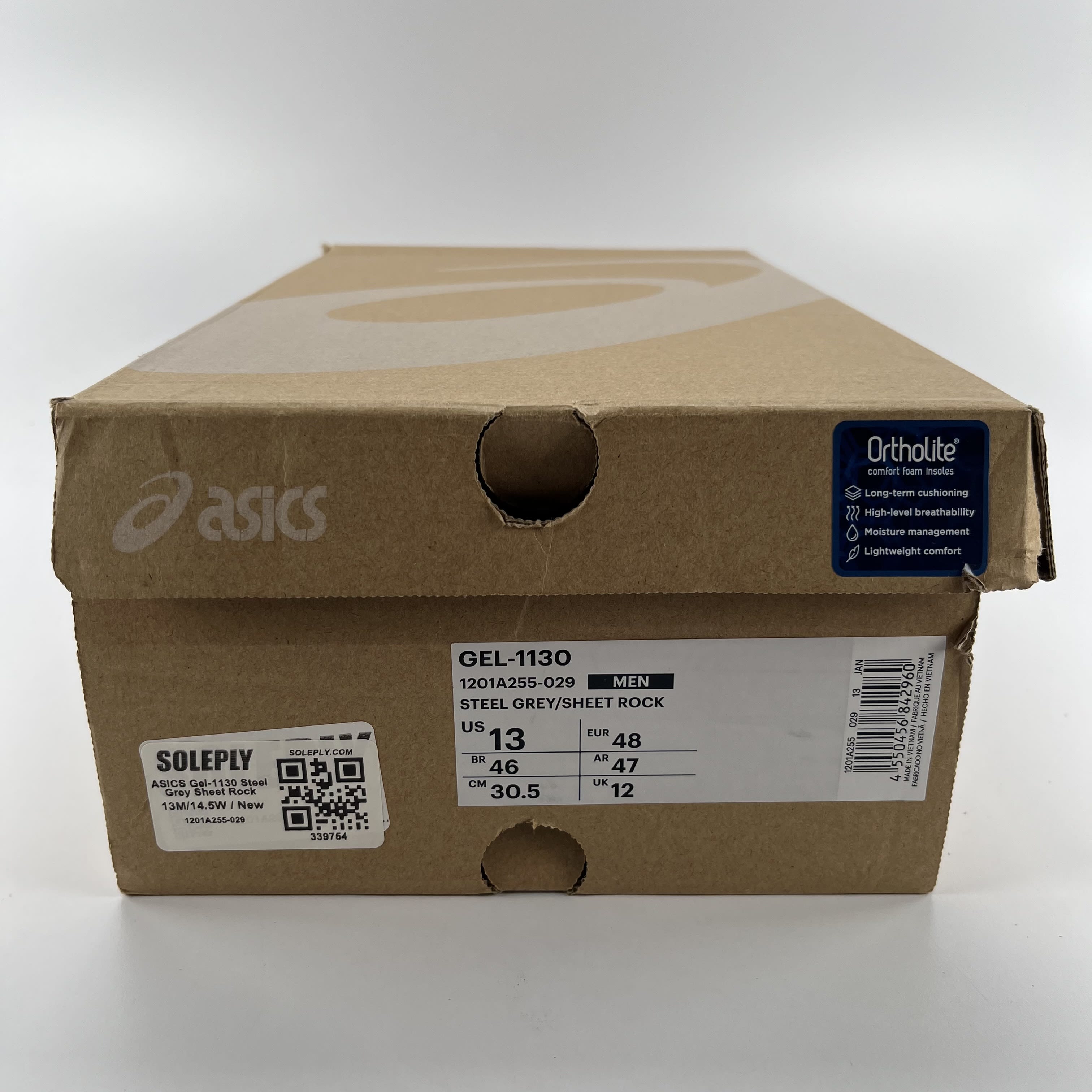339754 ASICS Gel-1130 Steel Grey Sheet Rock