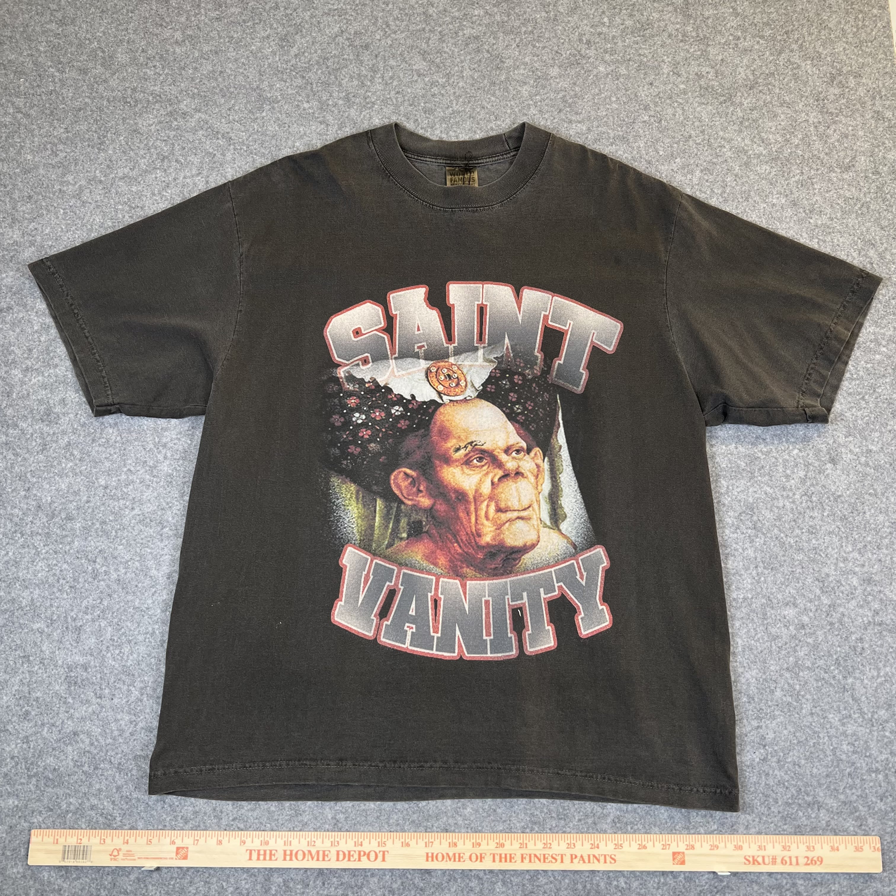 339435 Saint Vanity HOQ T-Shirt 'Grey'
