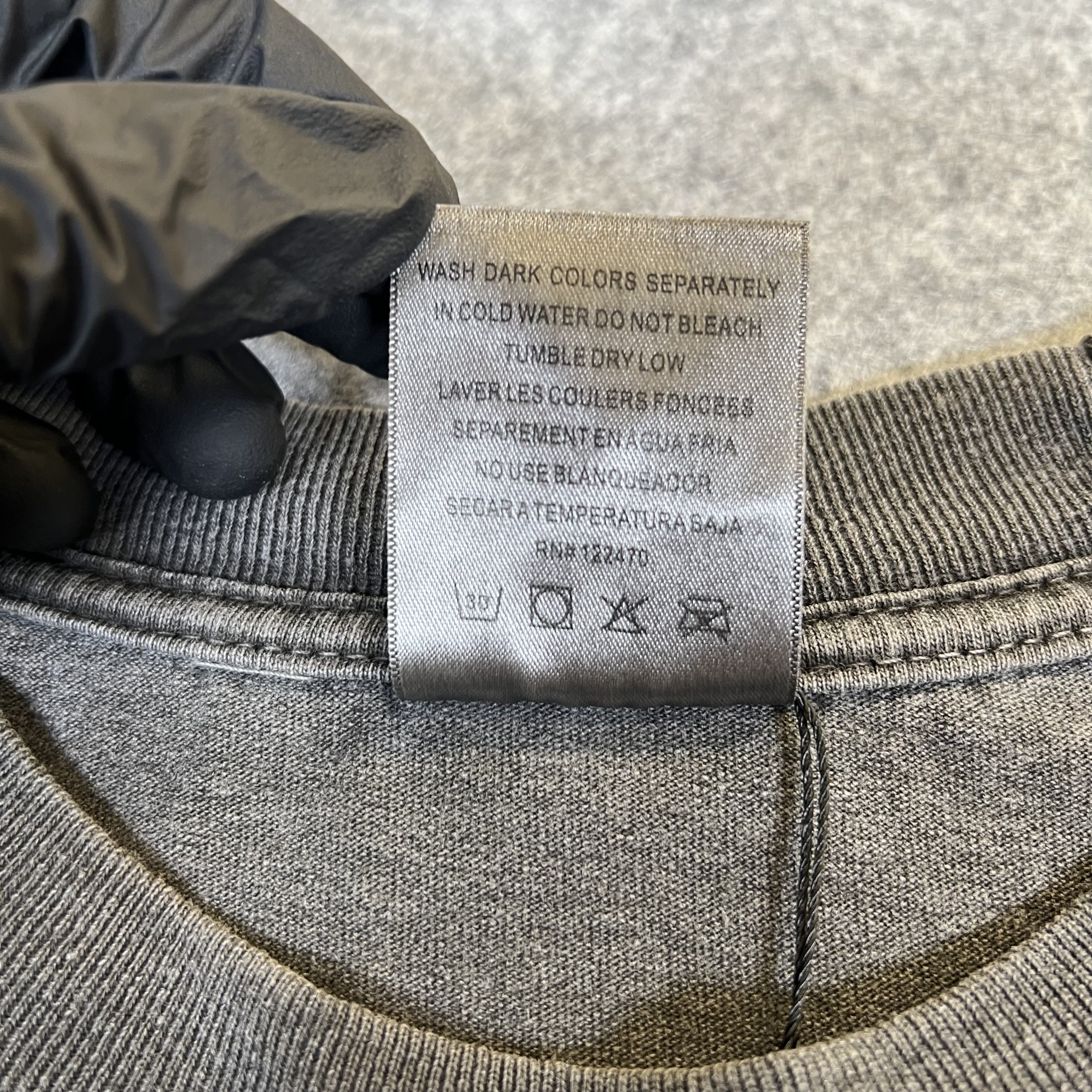 339435 Saint Vanity HOQ T-Shirt 'Grey'