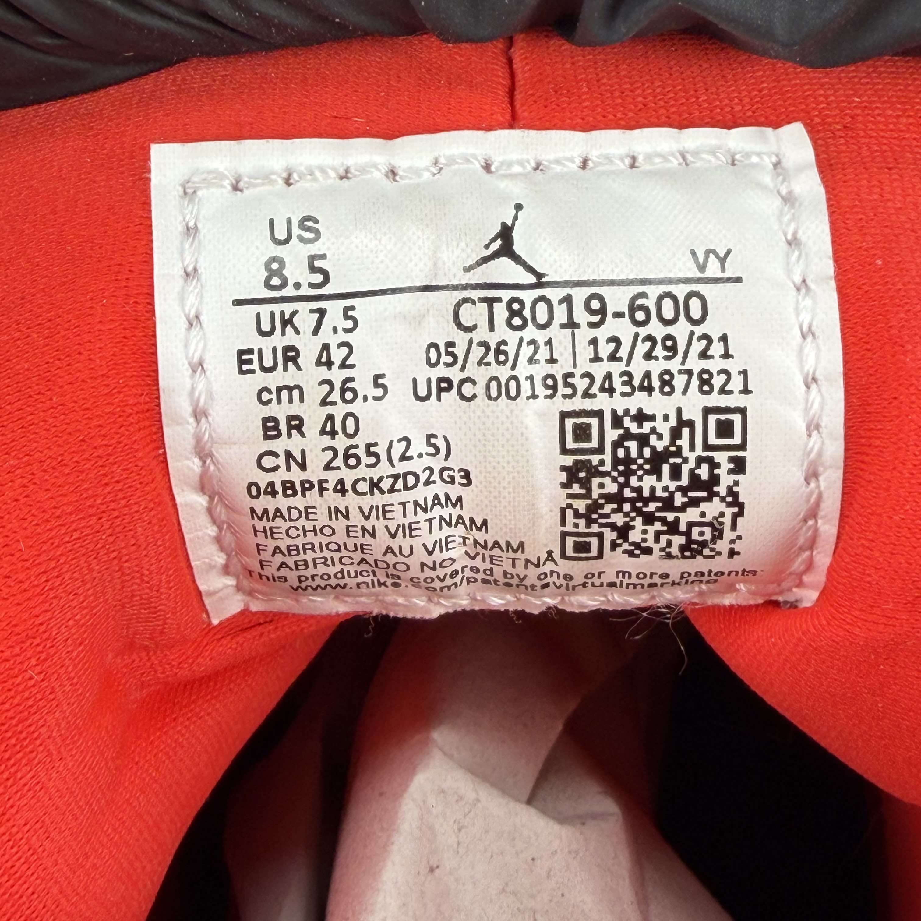 SP5332 Jordan 9 Retro Chile Red