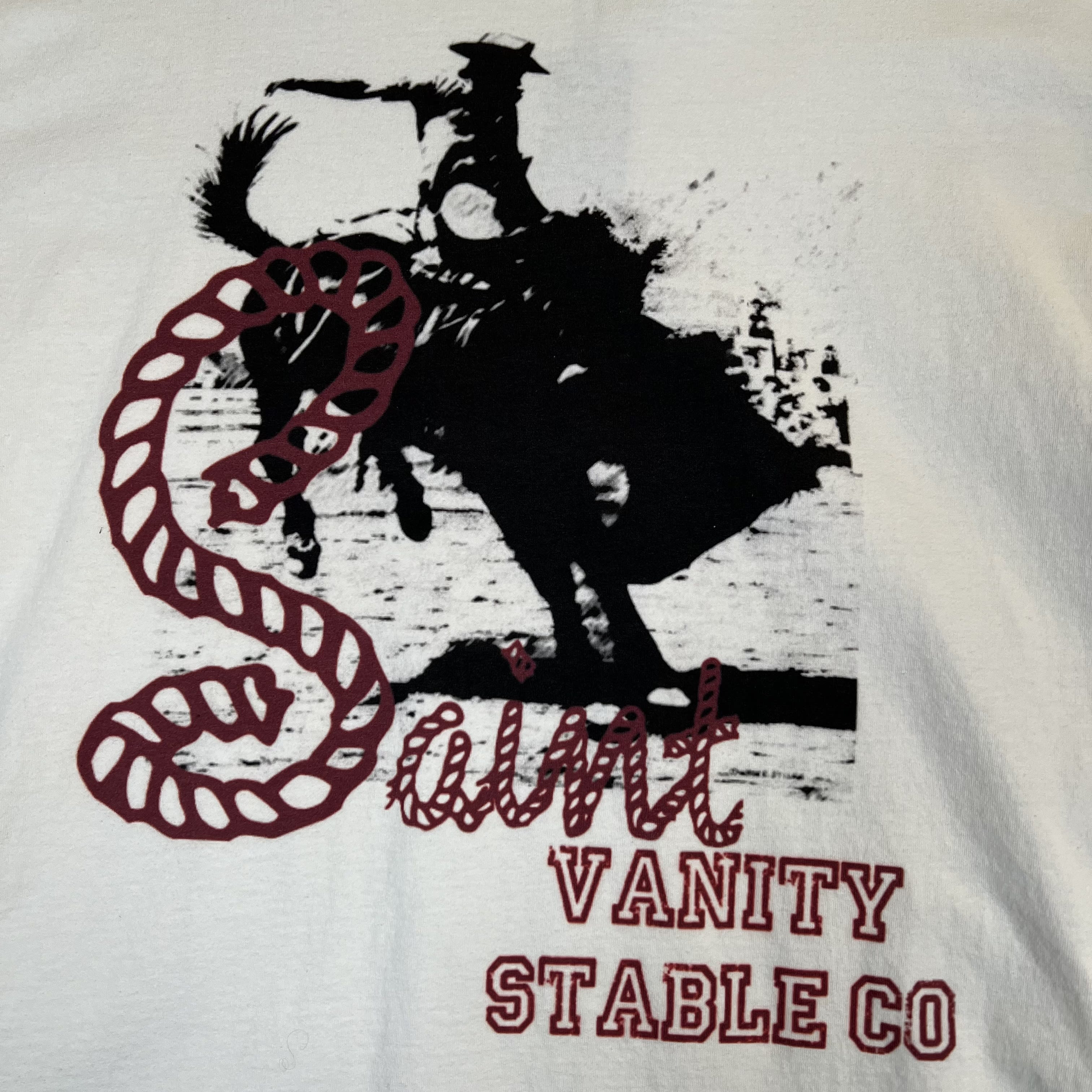 260607 Saint Vanity Stable Tee 'Cream'