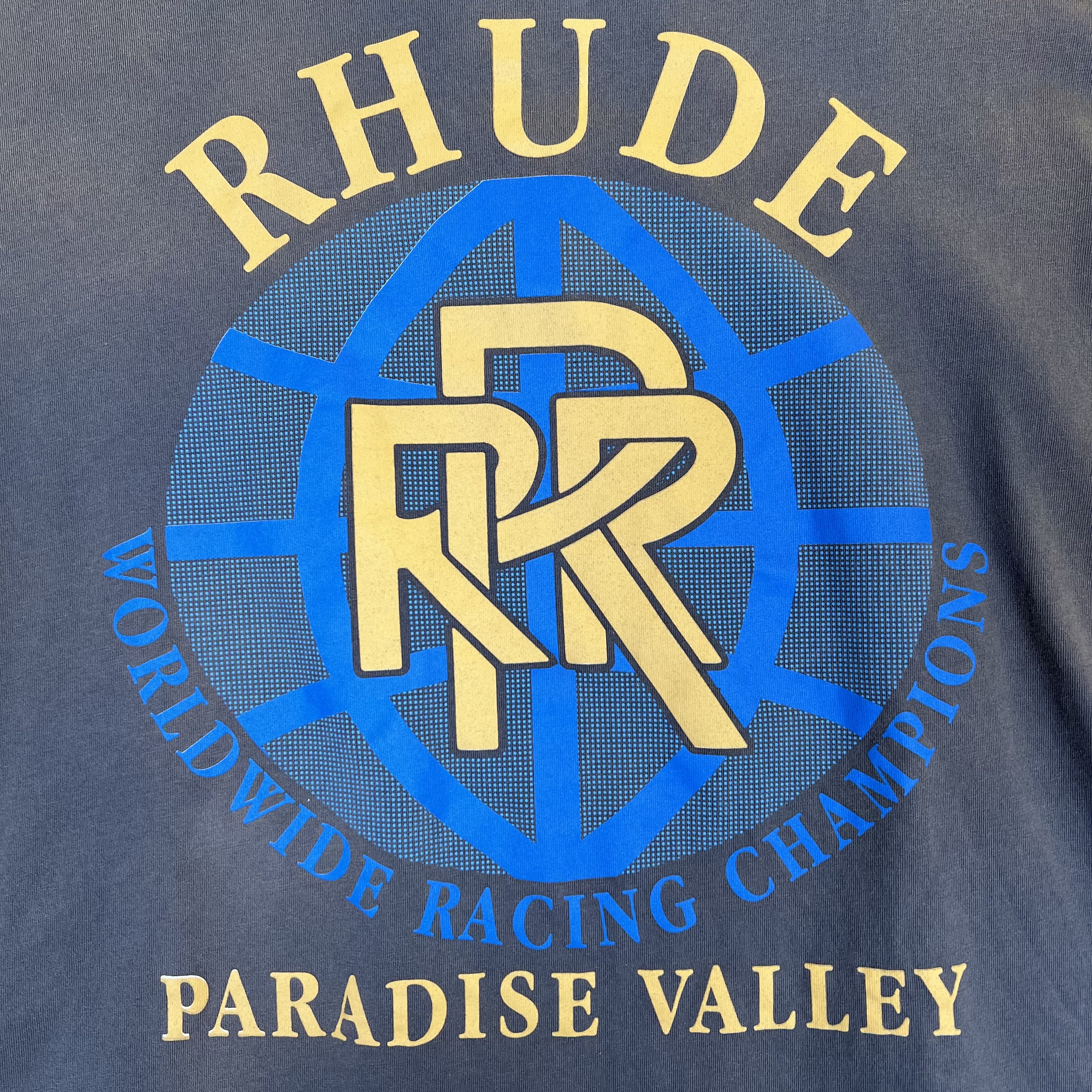 264473 Rhude Paradise Valley Tee 'Vintage Grey'