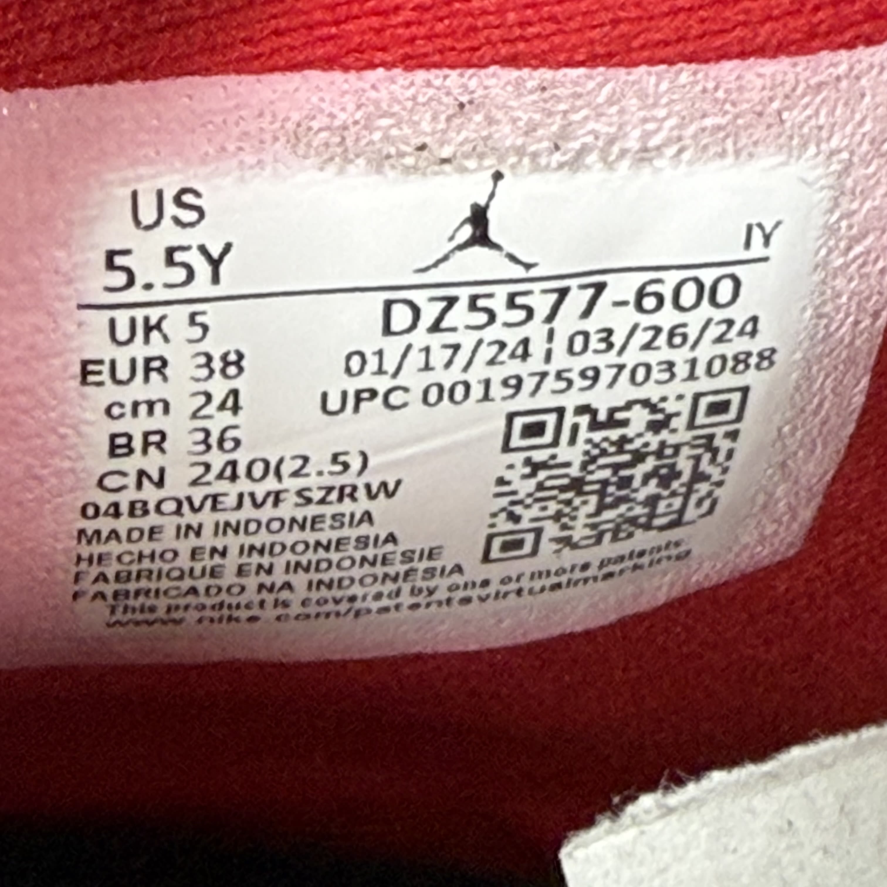 SP4741 Jordan MVP Raging Bull (GS)