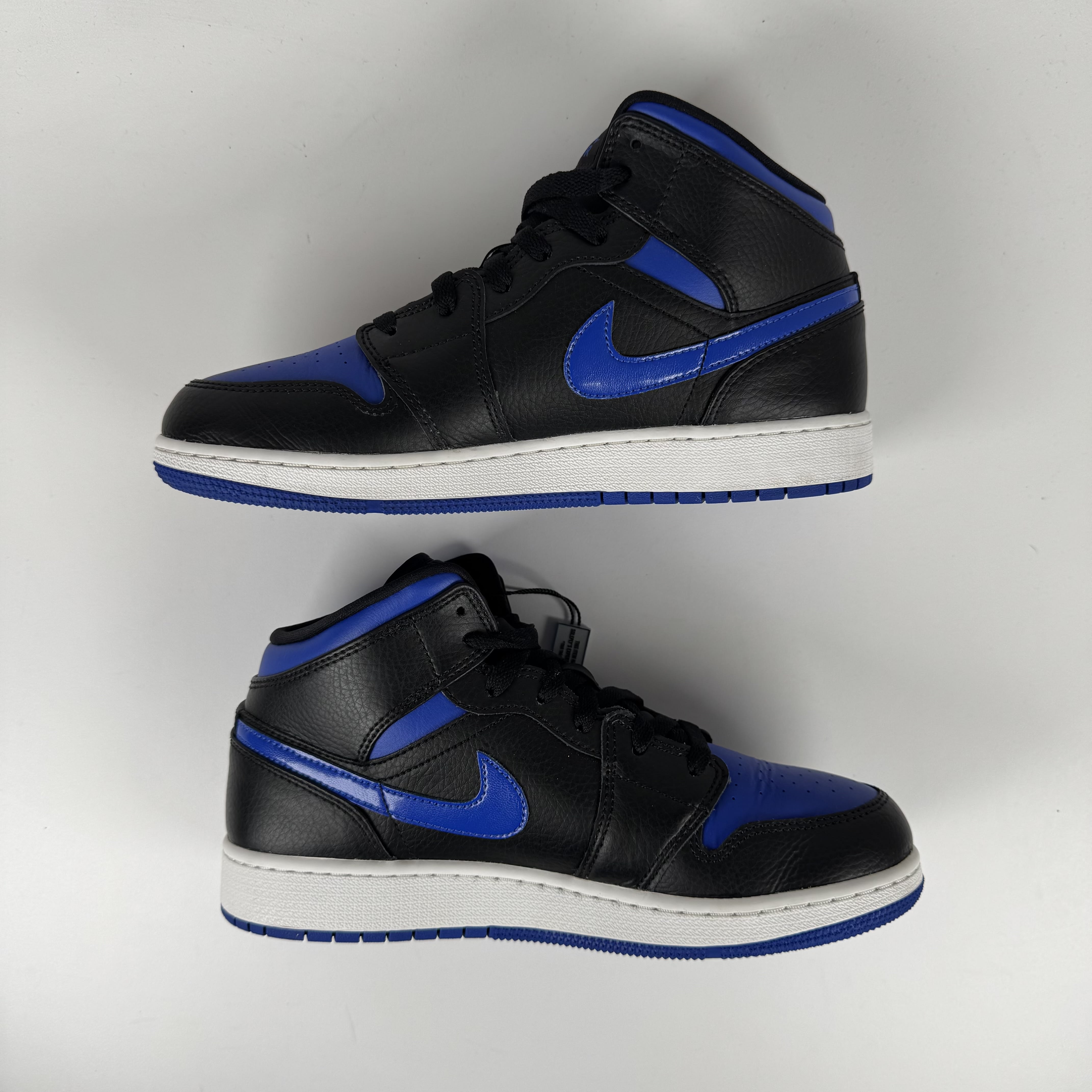 SP3925 Air Jordan 1 MID GS "Black Royal" 554725 068