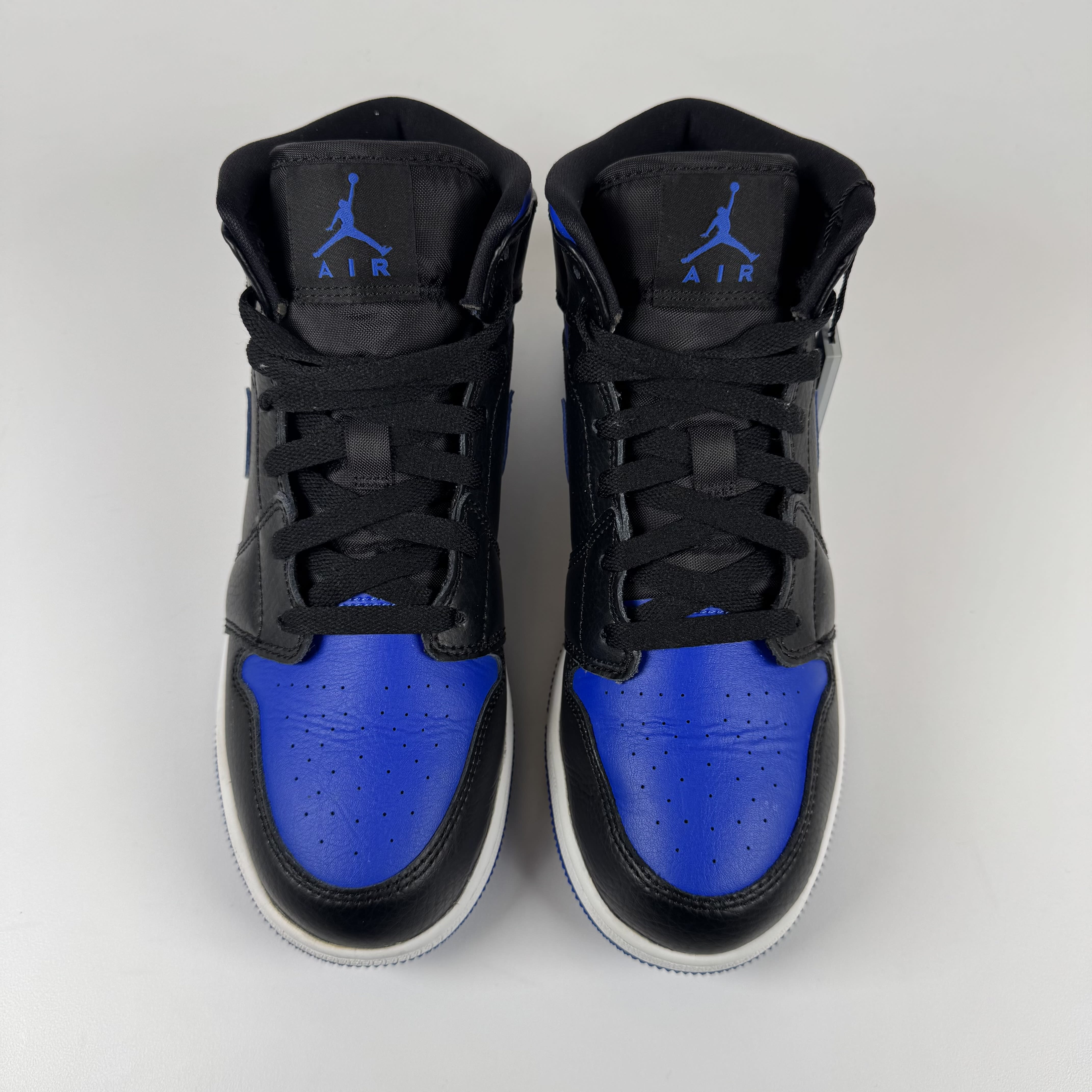 SP3925 Air Jordan 1 MID GS "Black Royal" 554725 068