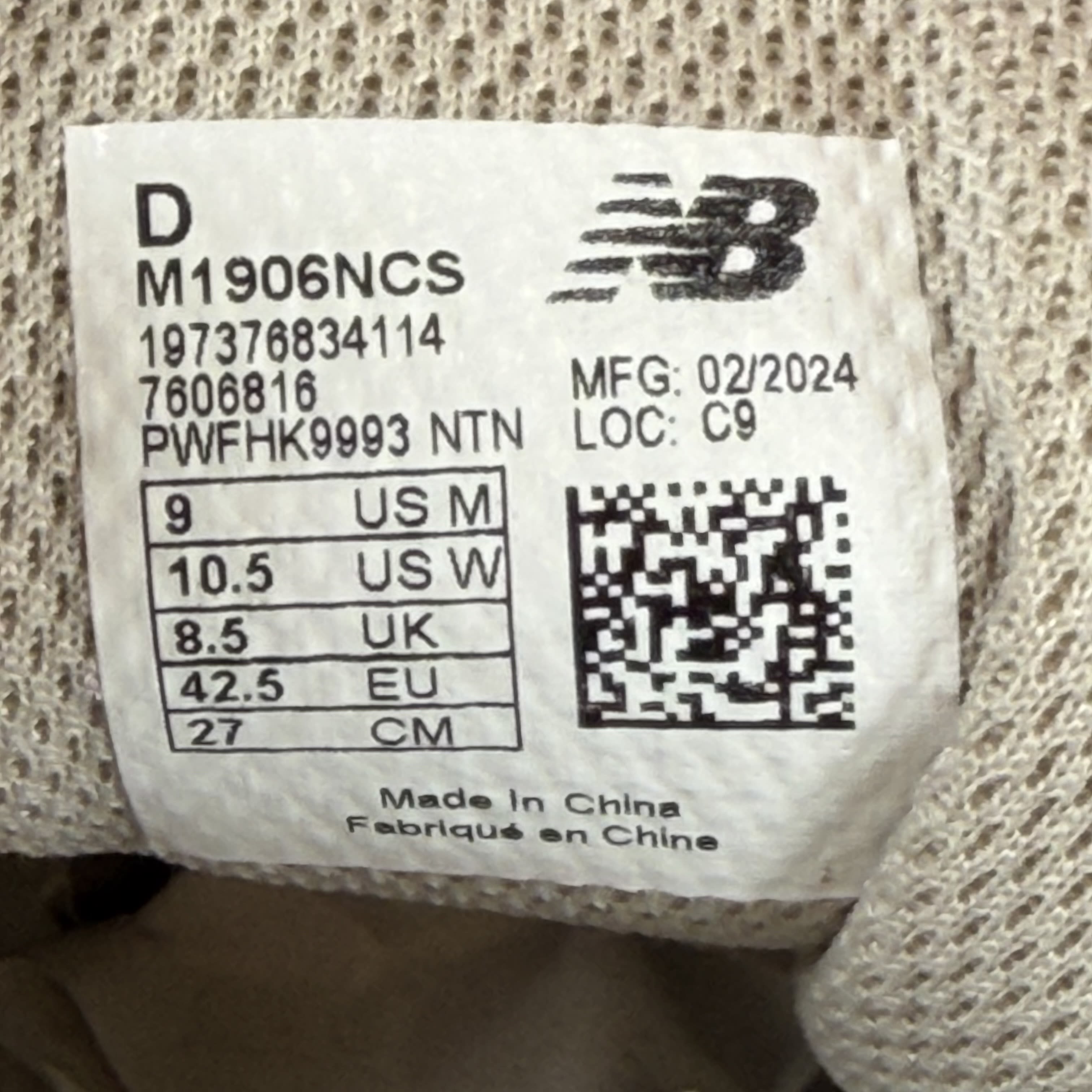 SP5178 New Balance 1906U Concepts Hours and Days