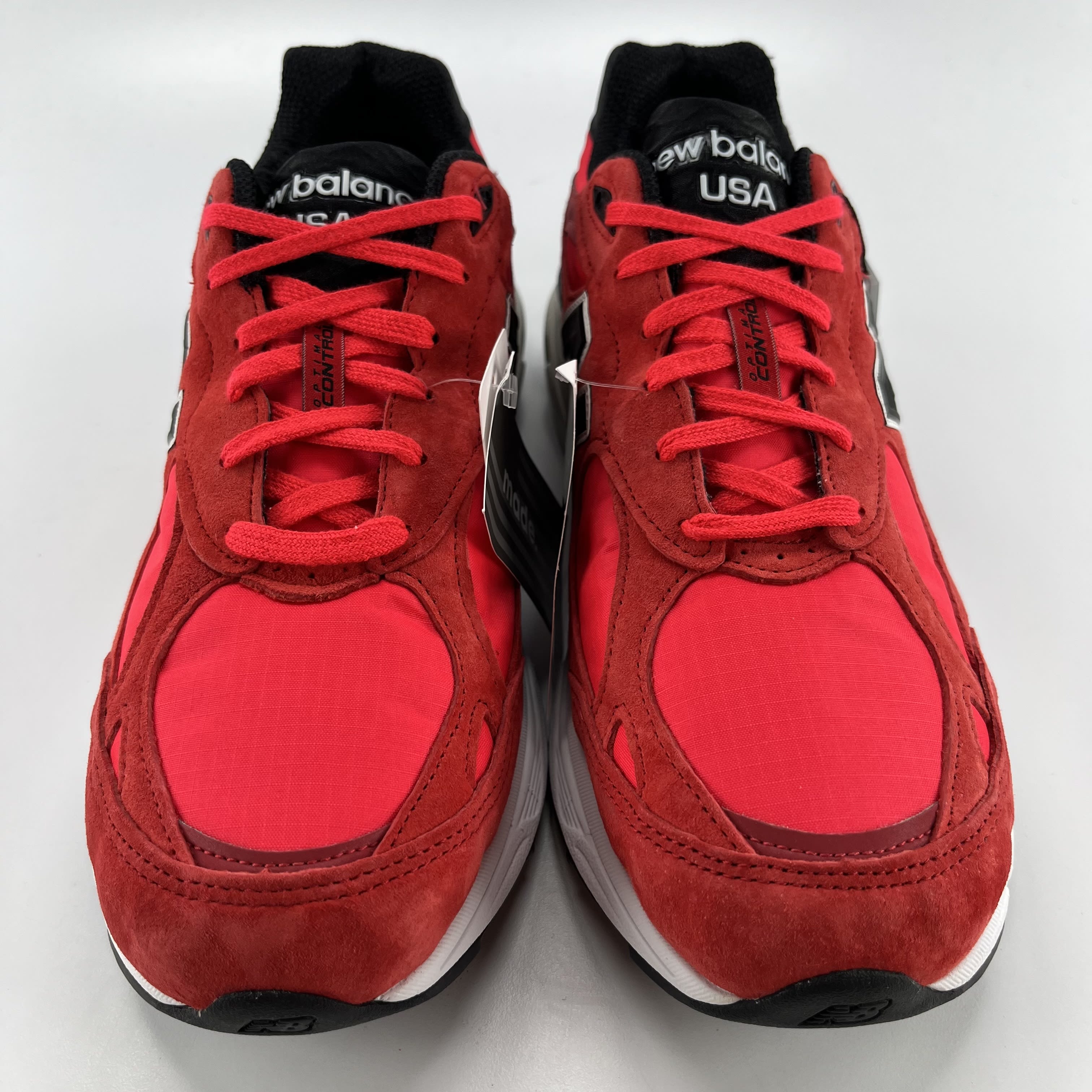 725144 New Balance 990v3 MiUSA Red Suede