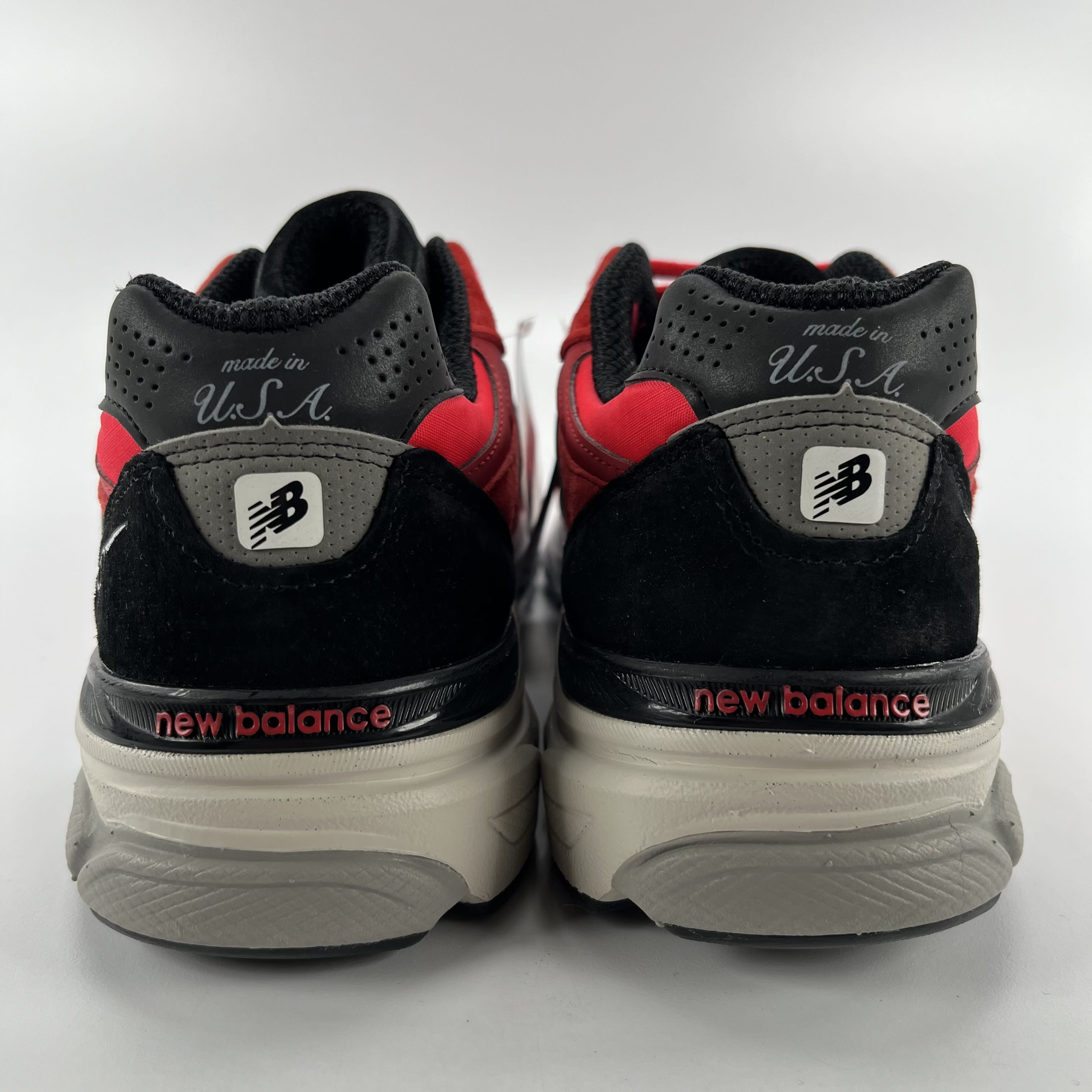 725144 New Balance 990v3 MiUSA Red Suede