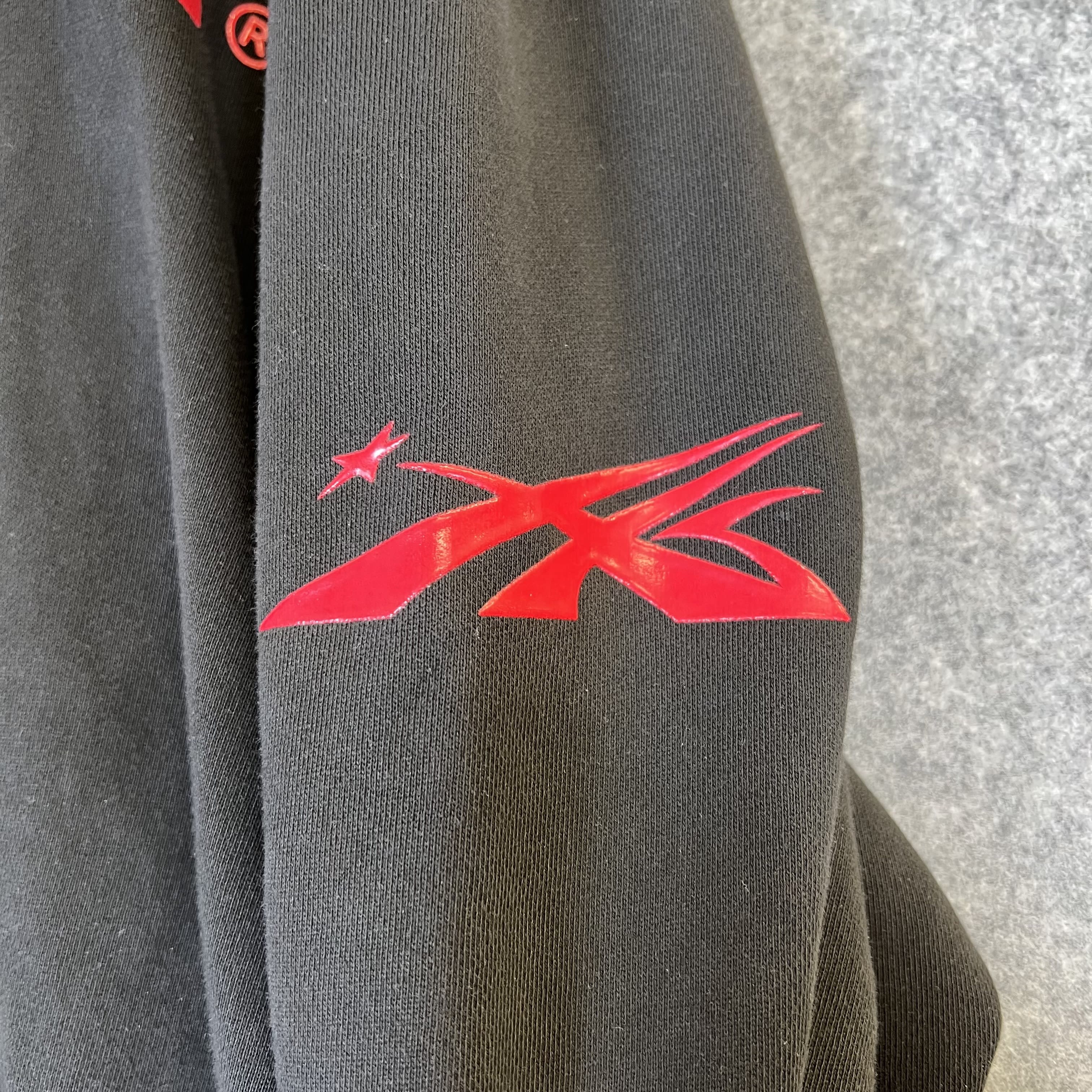 261201 Hellstar Sport Logo Hoodie Black