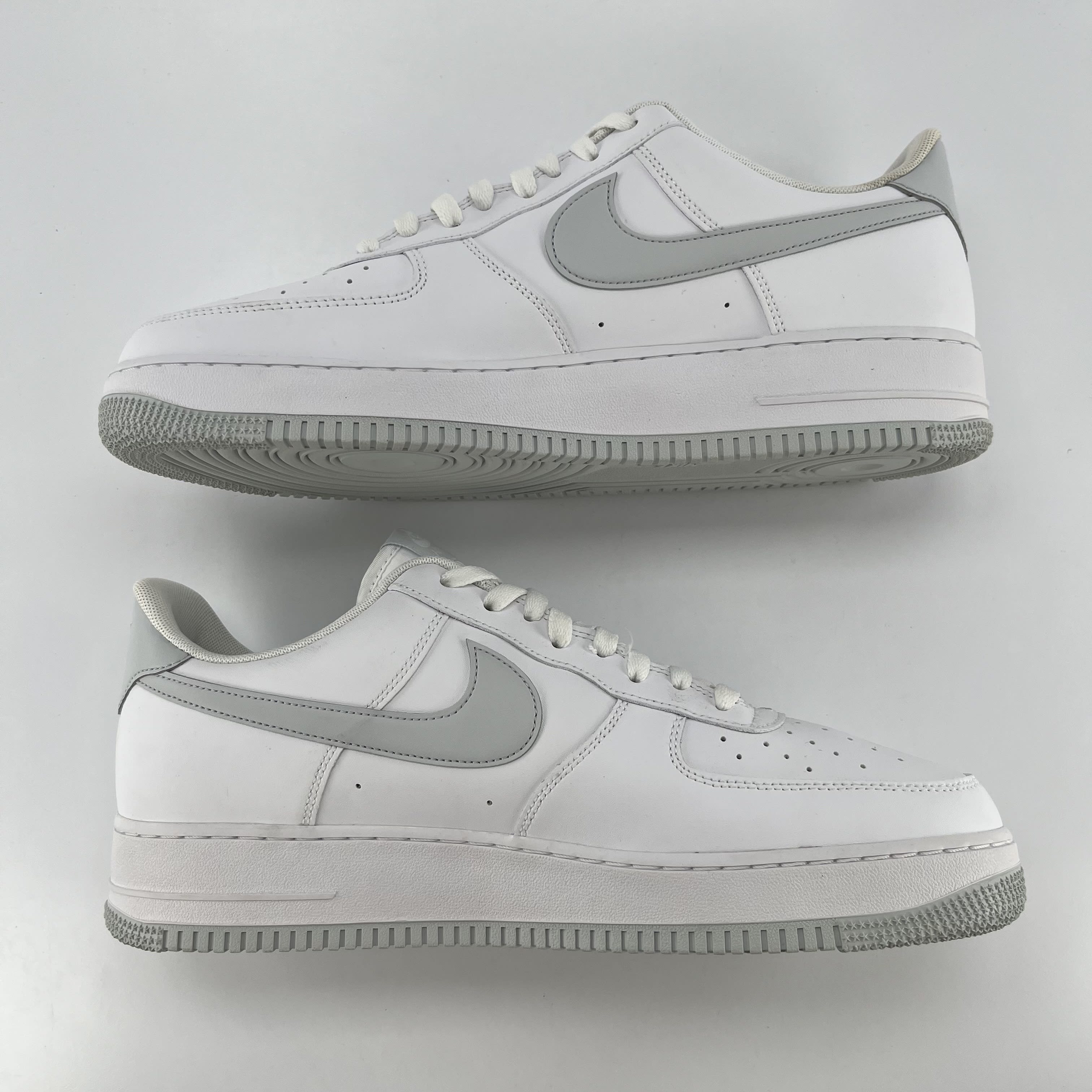 282819 Air Force 1 '07 'White Pure Platinum'