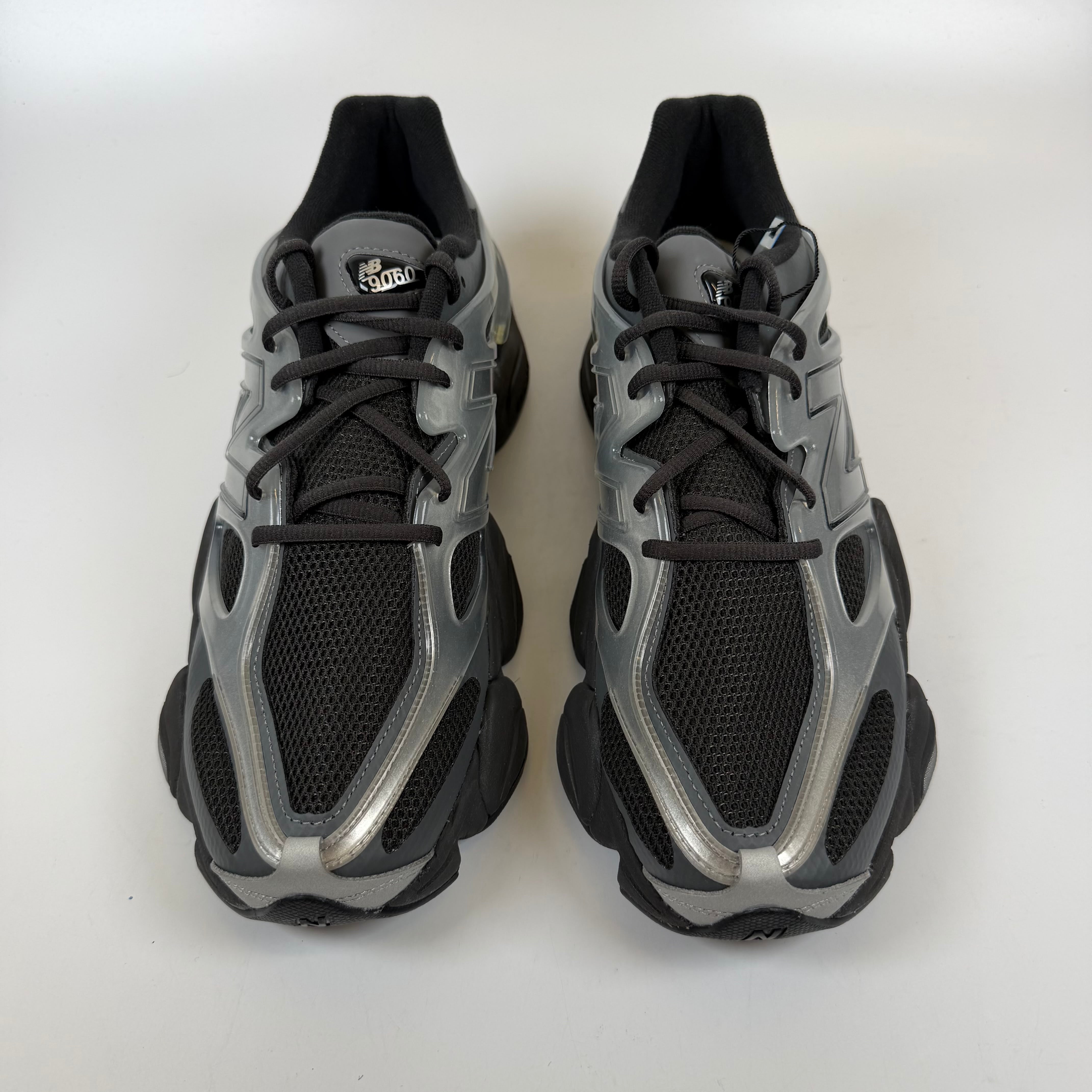 SP12288 New Balance 9060 X Silver Metallic Black Cement