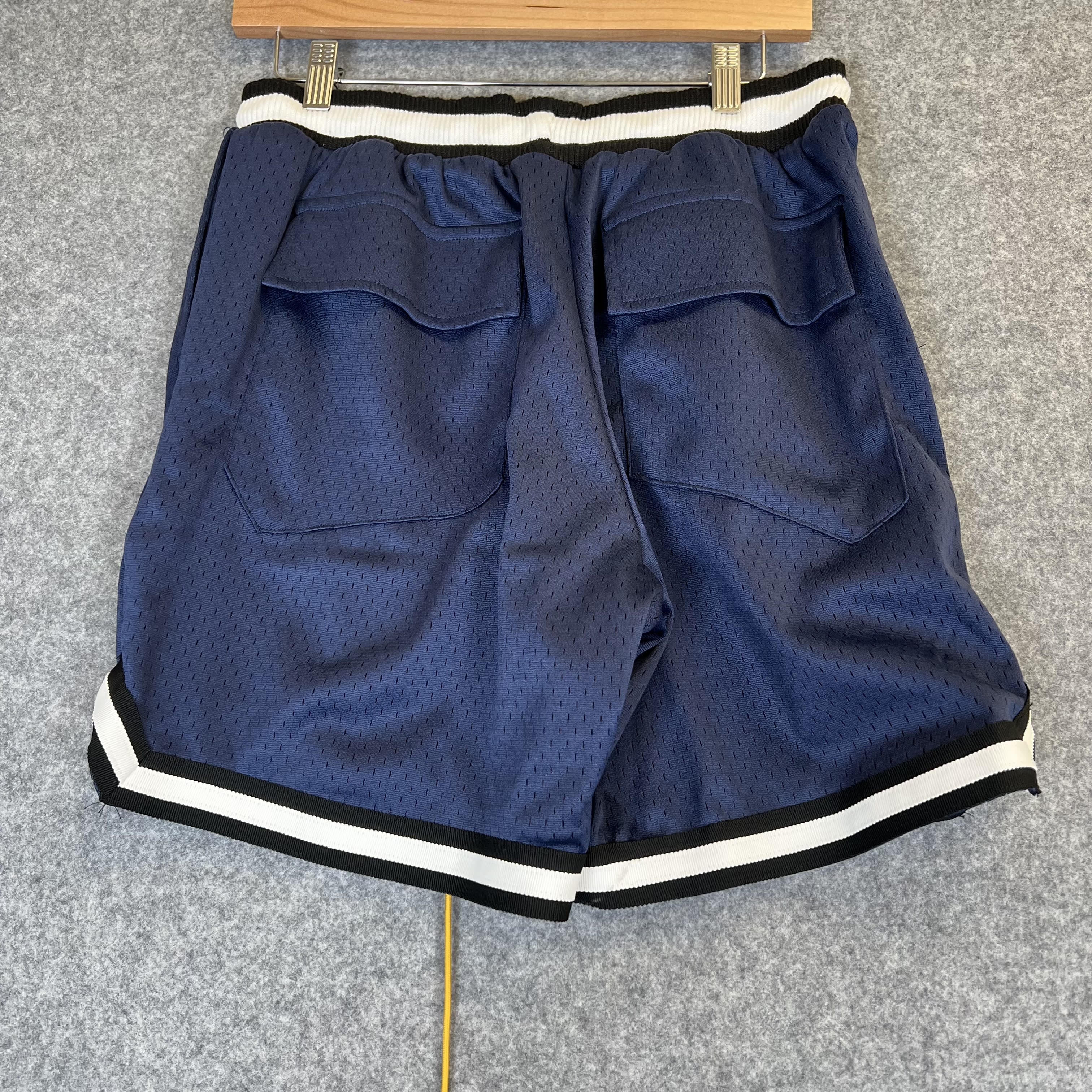 264399 Rhude Court Logo Short Blue