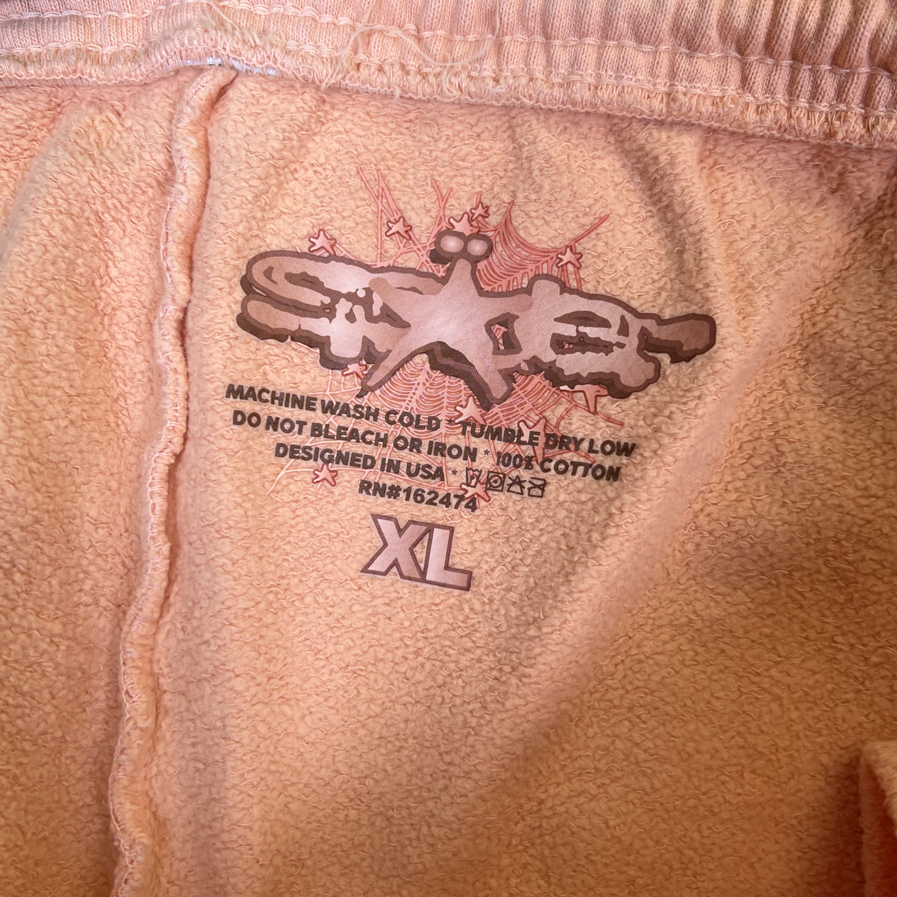 377989 Sp5der SP5 Sweatpants Bellini