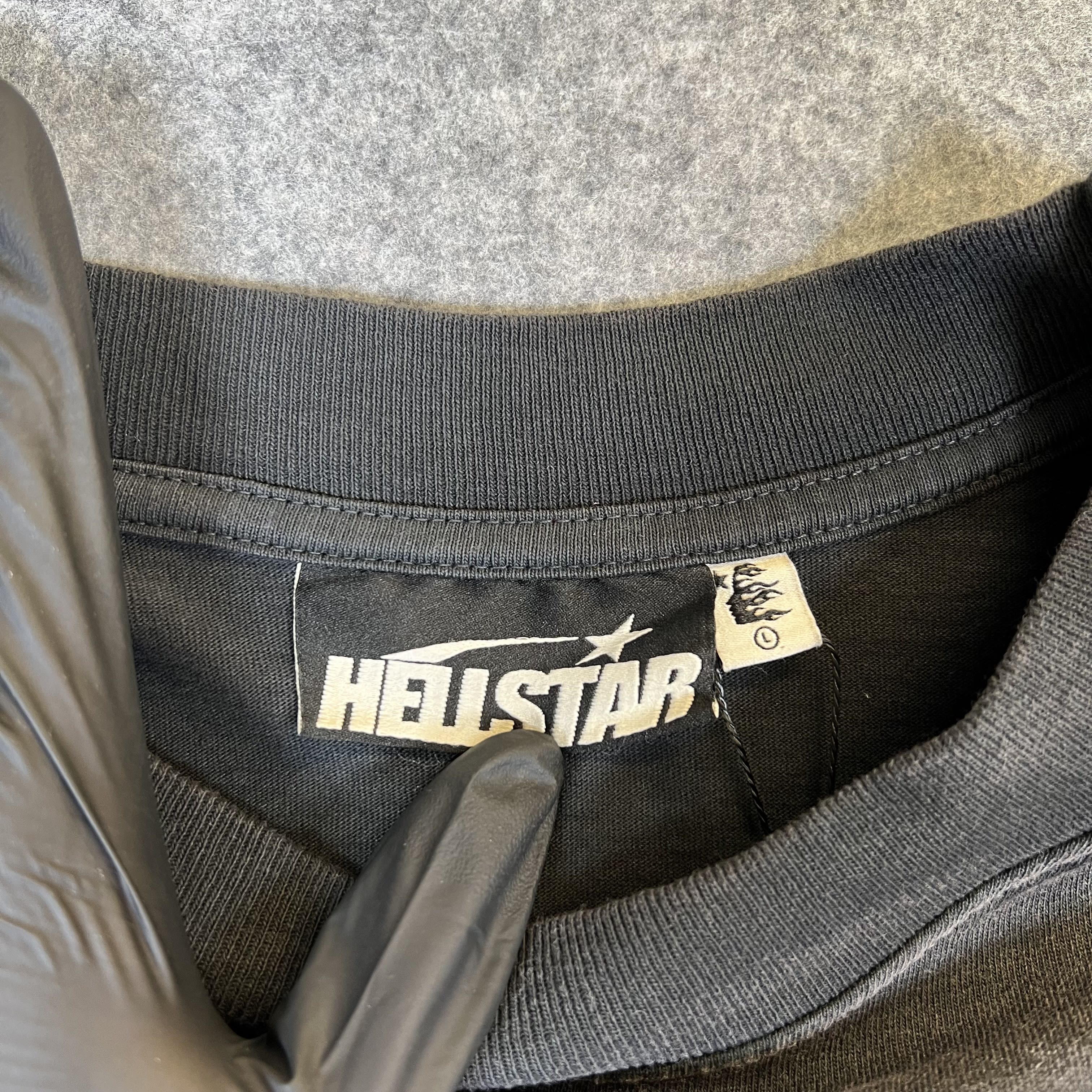 260799 Hellstar Classic T-Shirt (Gel Print) 'Black/Blue'