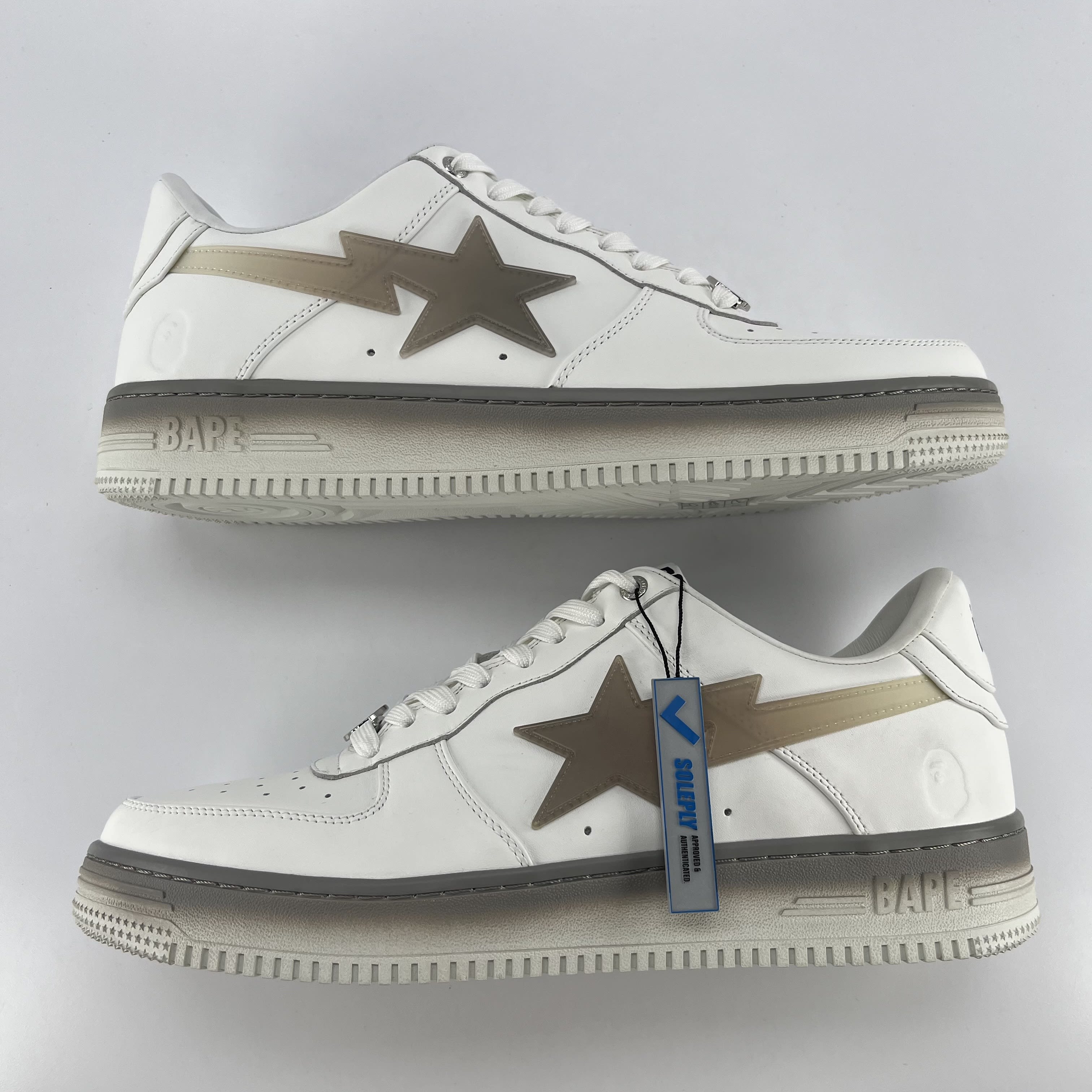 681410 A Bathing Ape Bape Sta #5 White Gradient