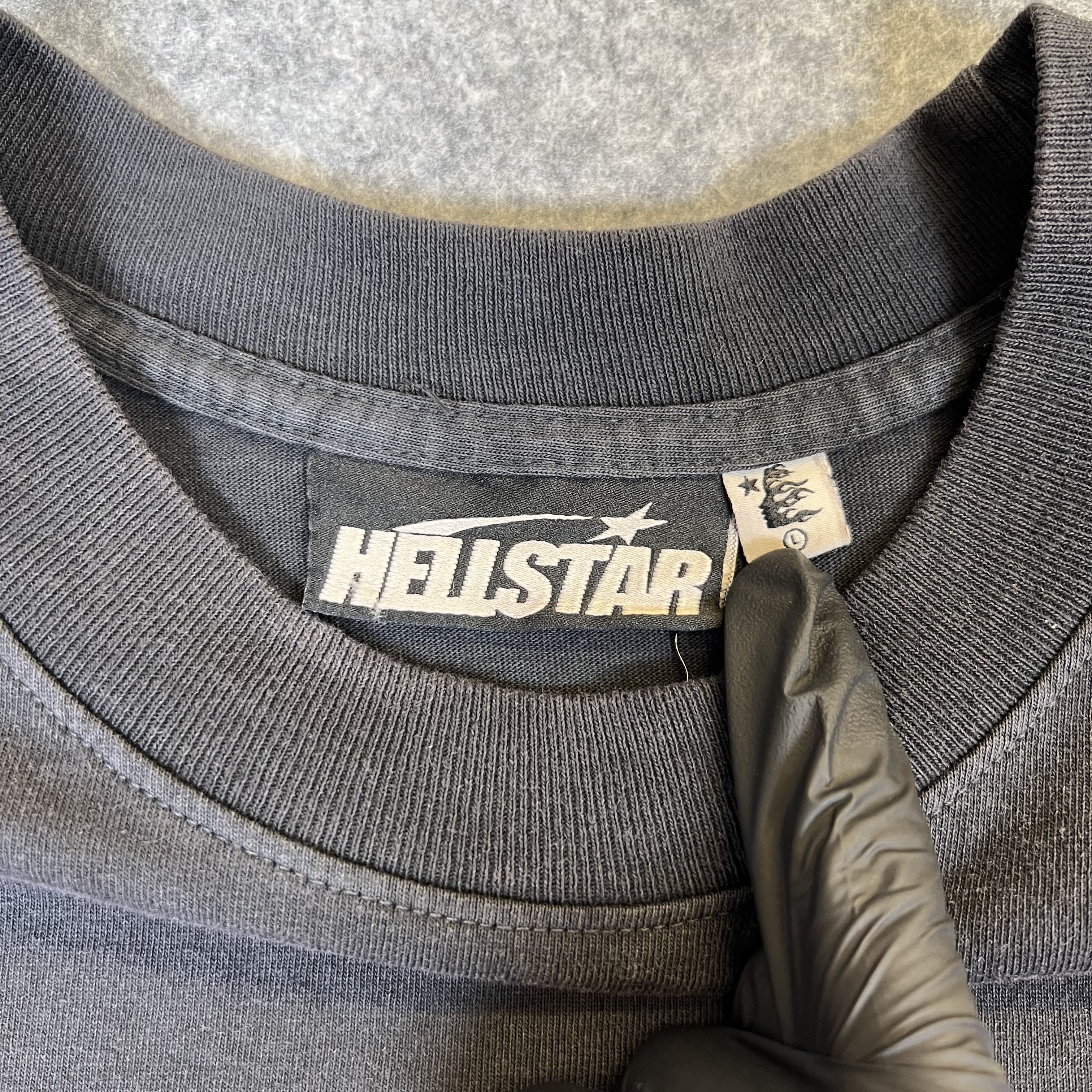 260780 Hellstar Classic T-Shirt (Gel Print) 'Black/Pink'