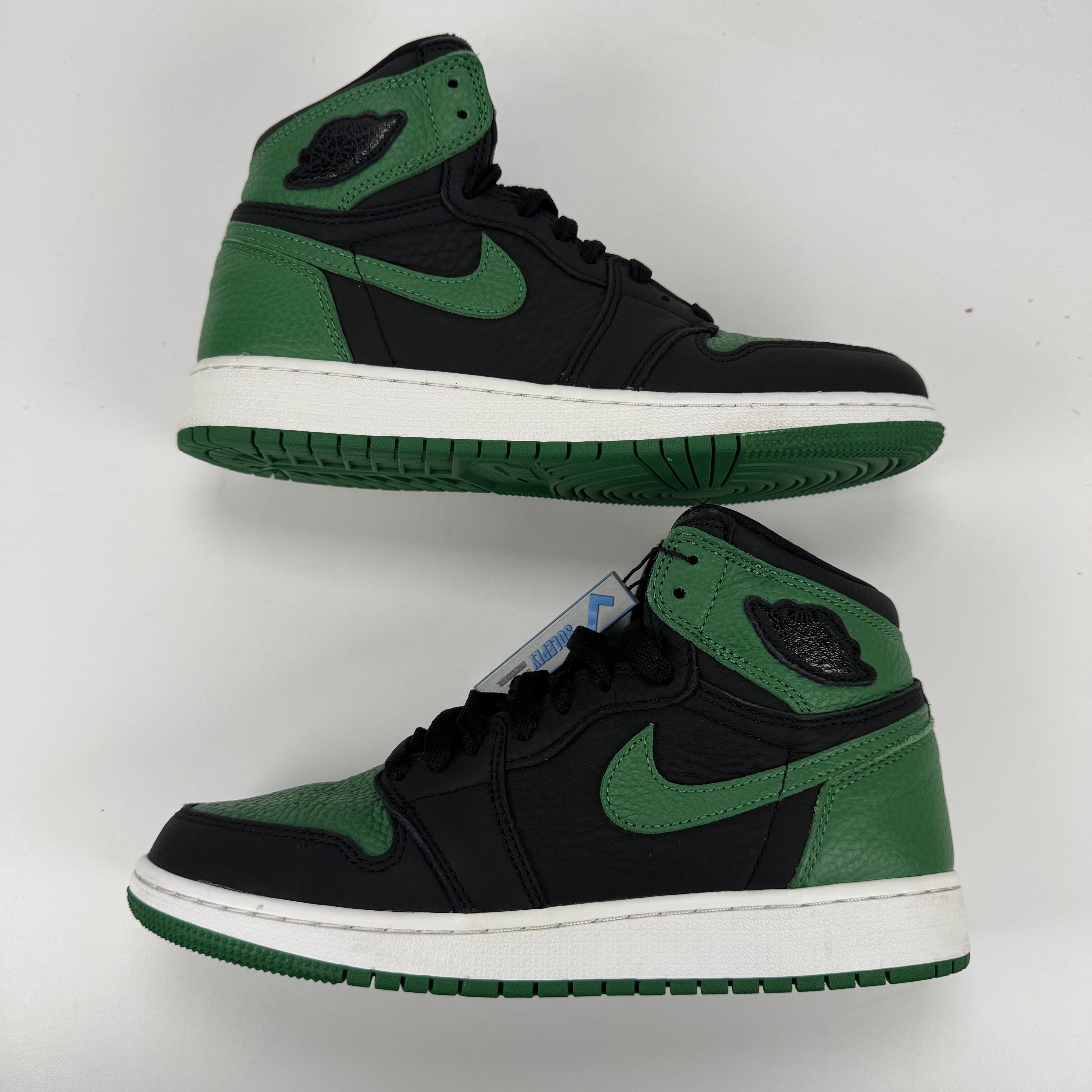 SP3448 Jordan 1 Retro High Pine Green Black (GS)
