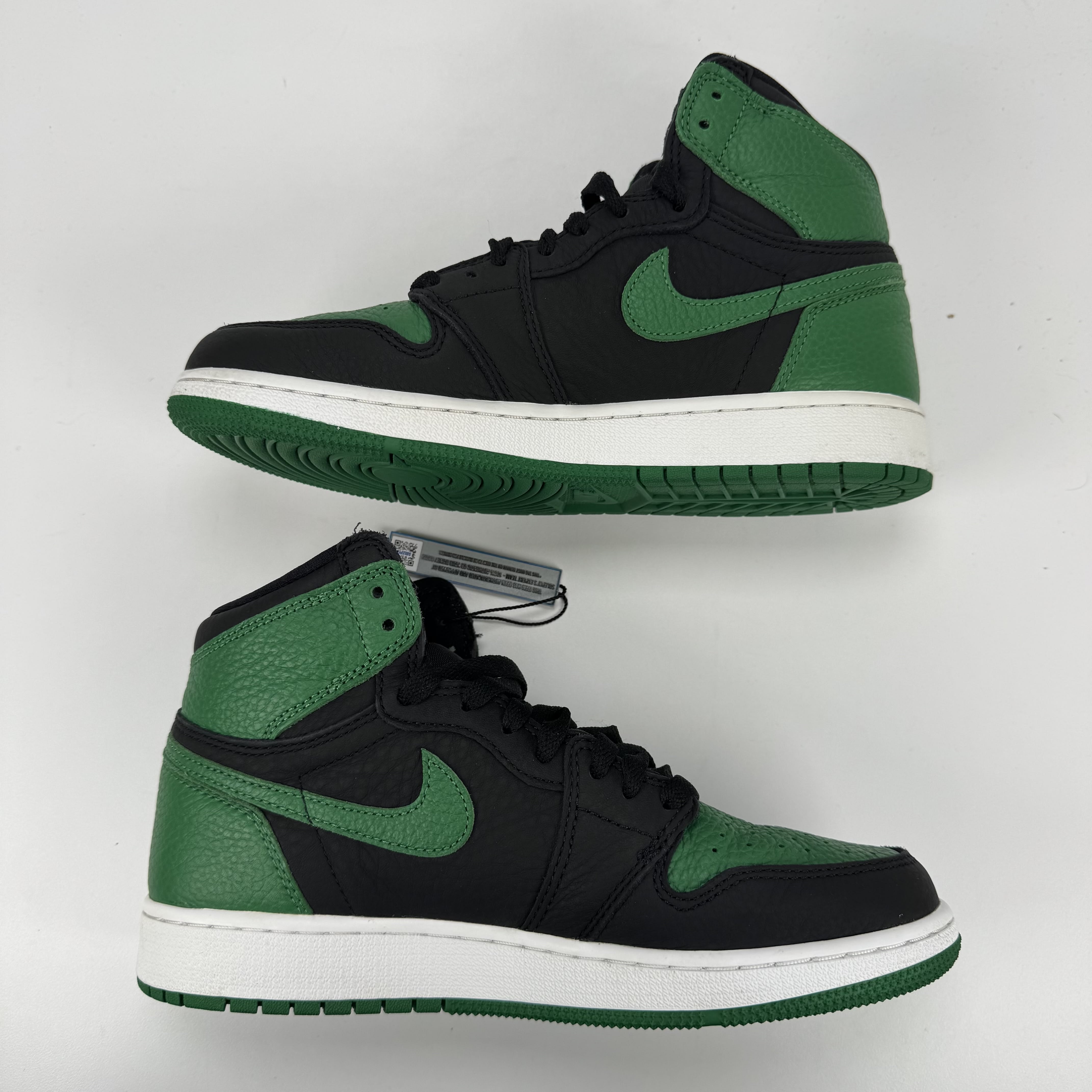 SP3448 Jordan 1 Retro High Pine Green Black (GS)