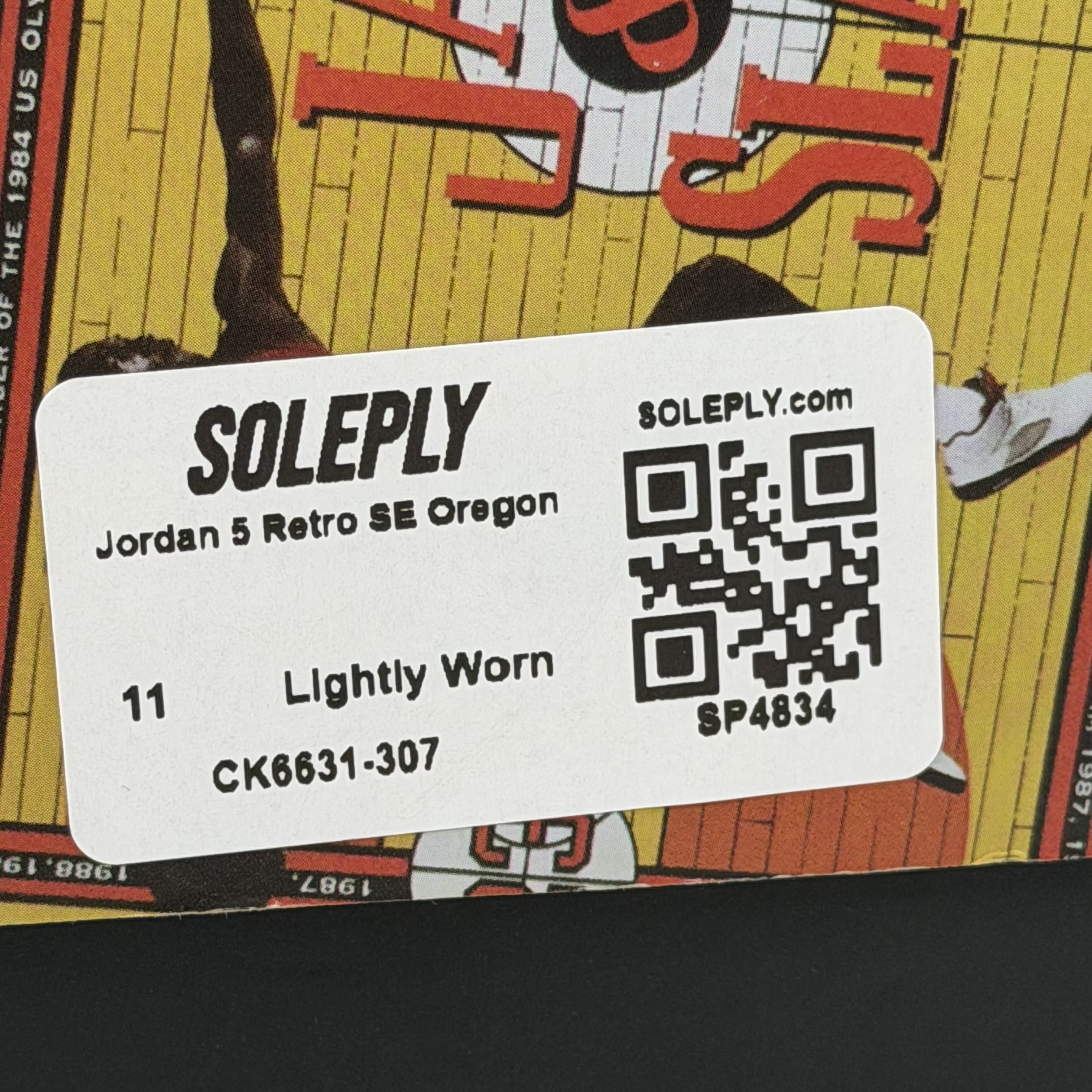 SP4834 Jordan 5 Retro SE Oregon