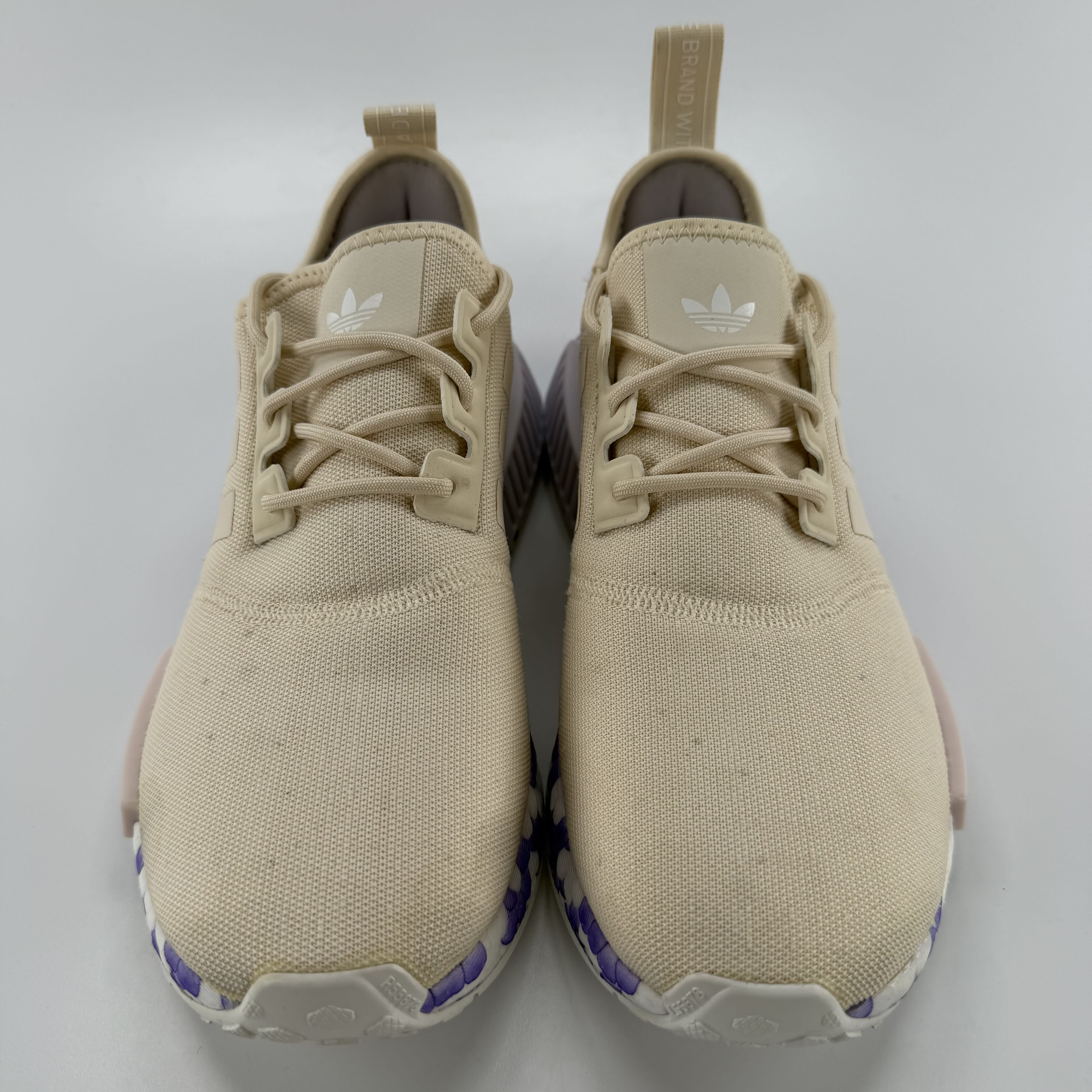 509998 Wmns NMD_R1 'Color Splash - Wonder White Purple Tint'