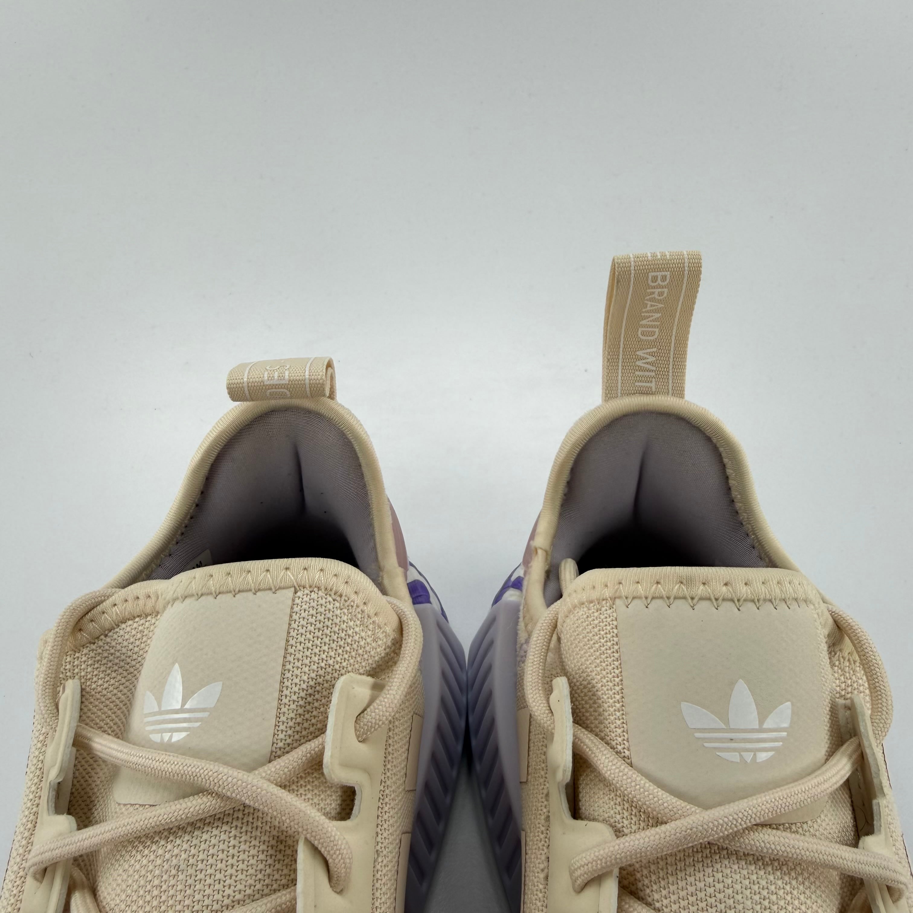 509998 Wmns NMD_R1 'Color Splash - Wonder White Purple Tint'