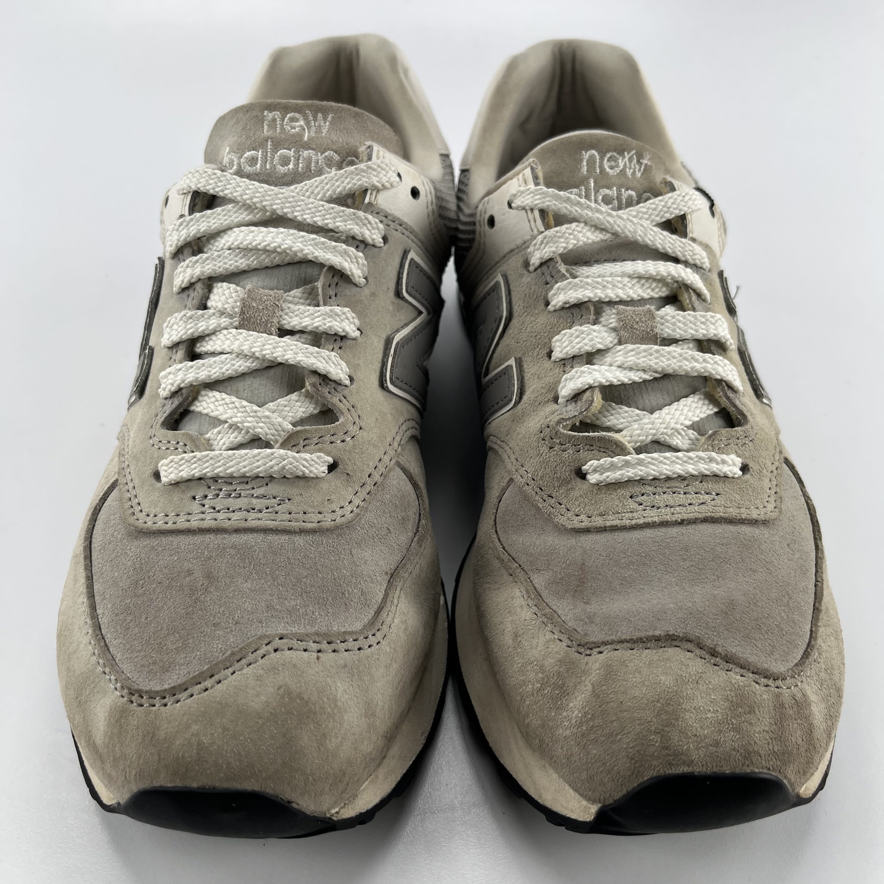 822445 New Balance 574 Rain Cloud White