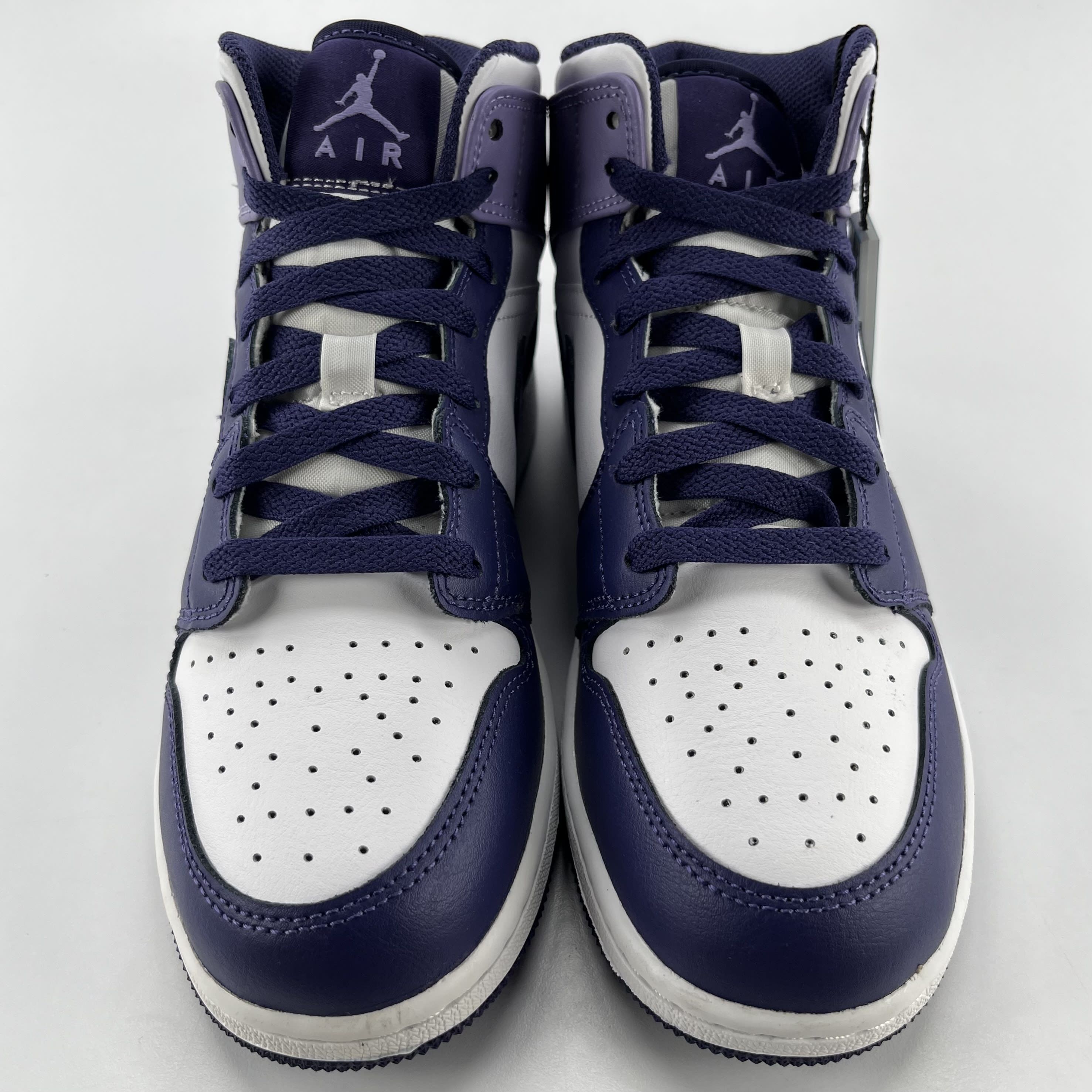 274530 Jordan 1 Mid White Sky J Purple (GS)