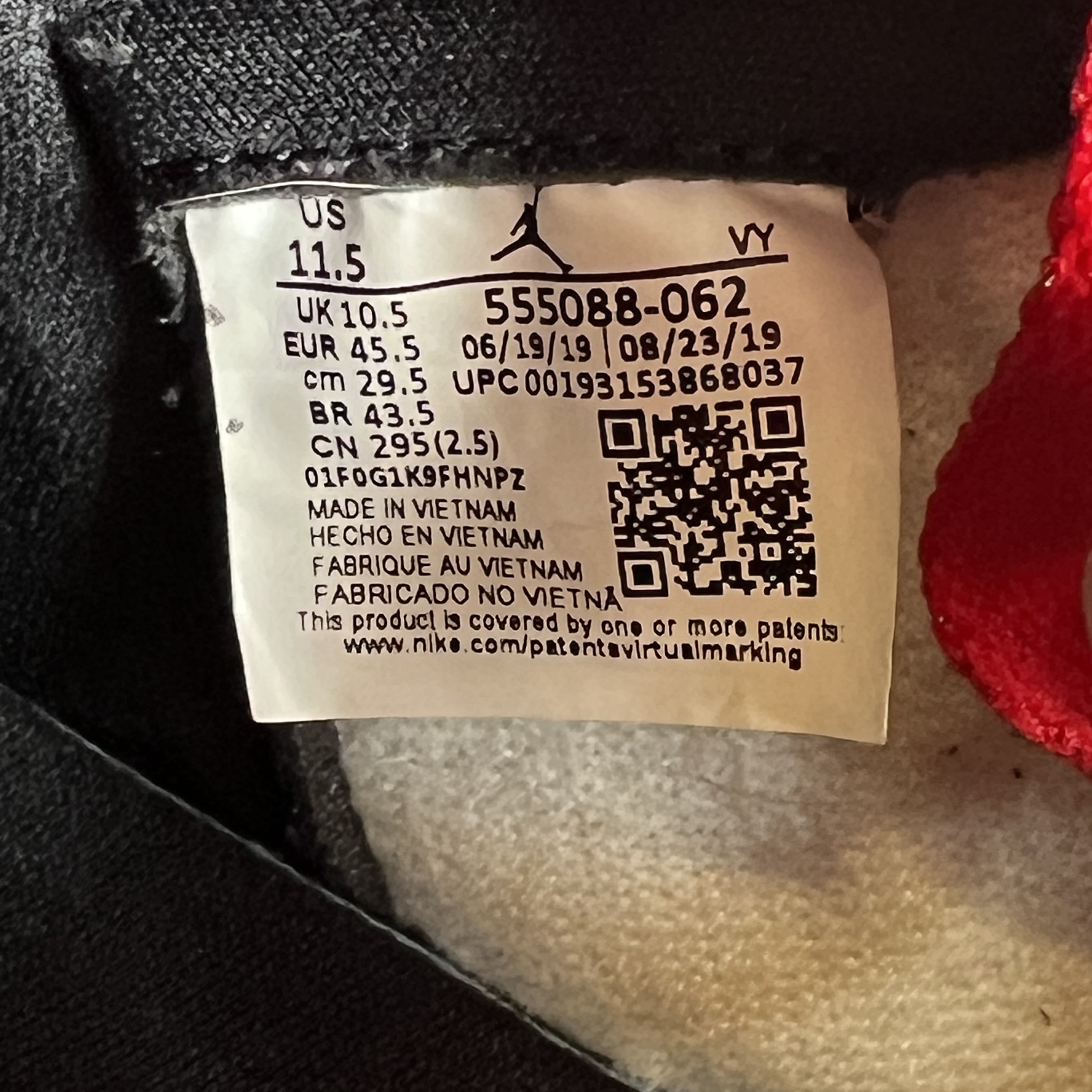 [SP7614] Jordan 1 Retro High Bloodline
